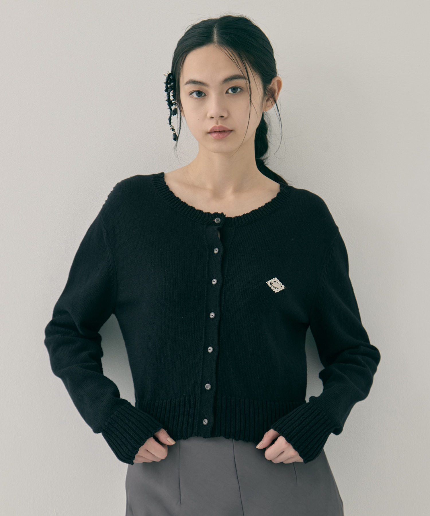 Cupid in HEAVEN crochet knit cardigan tanakadaisuke