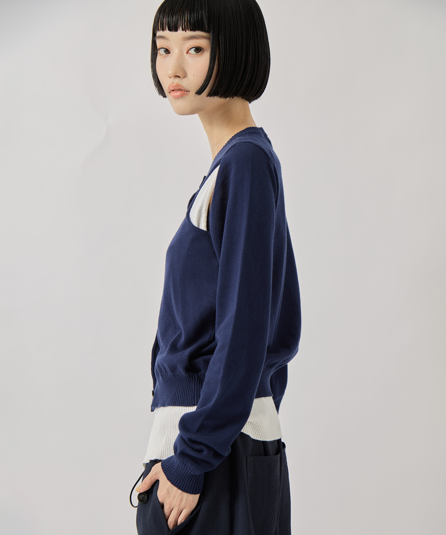 SAP-FK02-1001【肩開きニットカーディガン】 AKANE UTSUNOMIYA