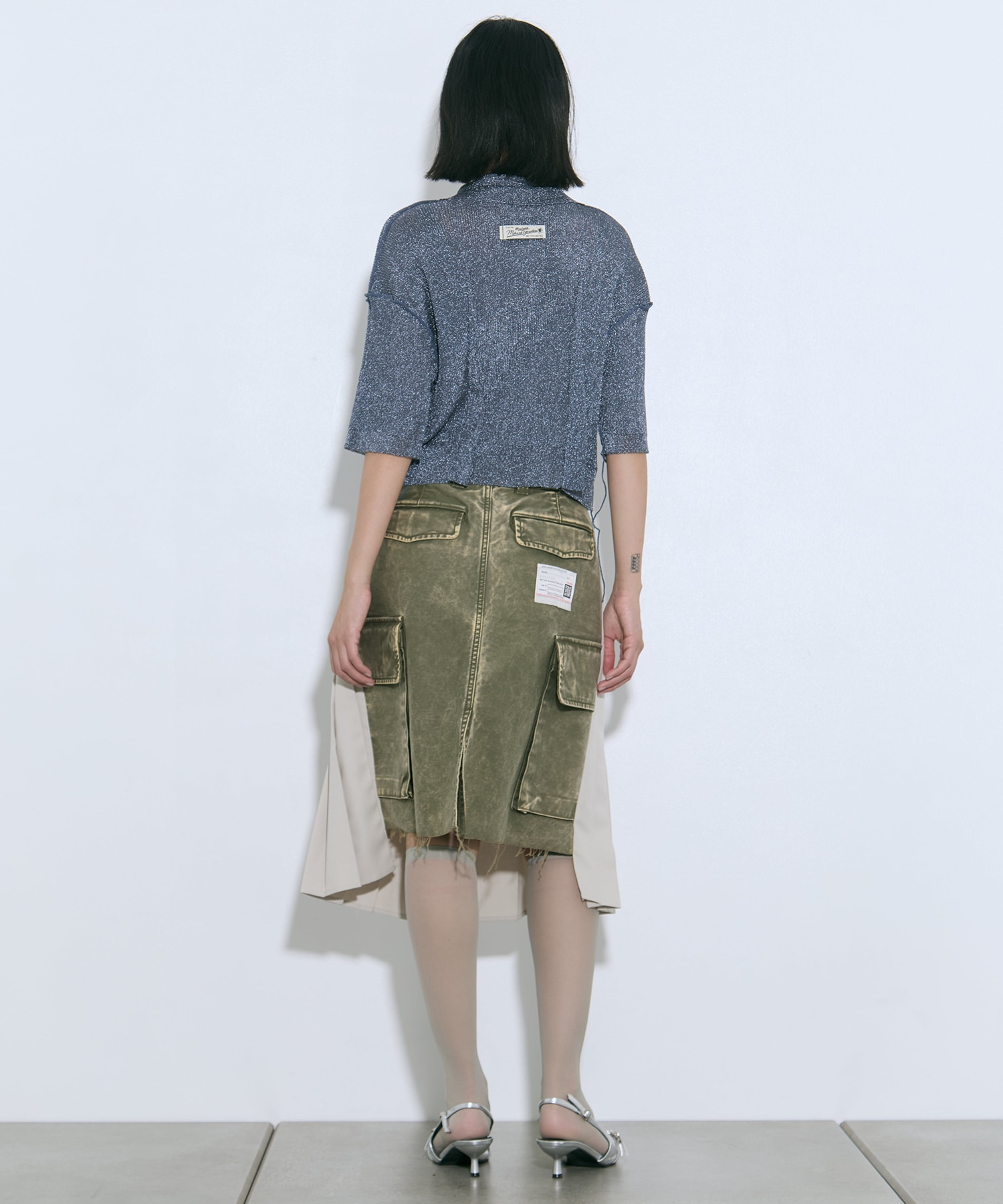 GLITTER KNIT INSIDE OUT CD Maison MIHARA YASUHIRO