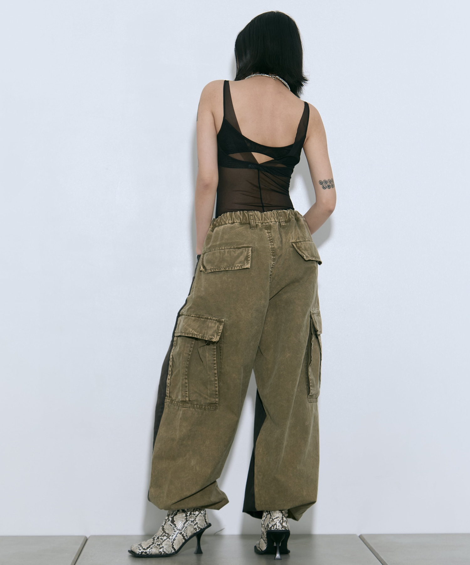 COMBINED DENIM×CARGO PANTS Maison MIHARA YASUHIRO