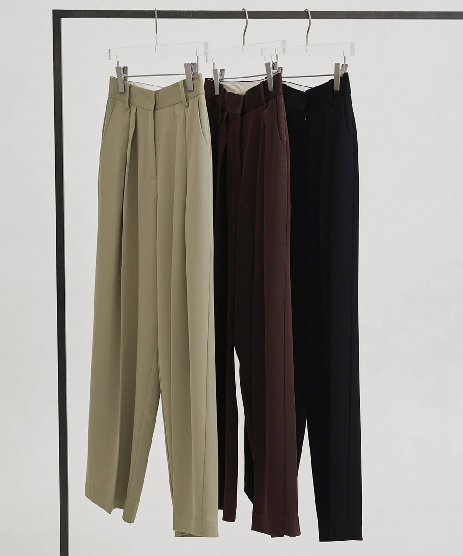 Tuck Wide Trousers TODAYFUL