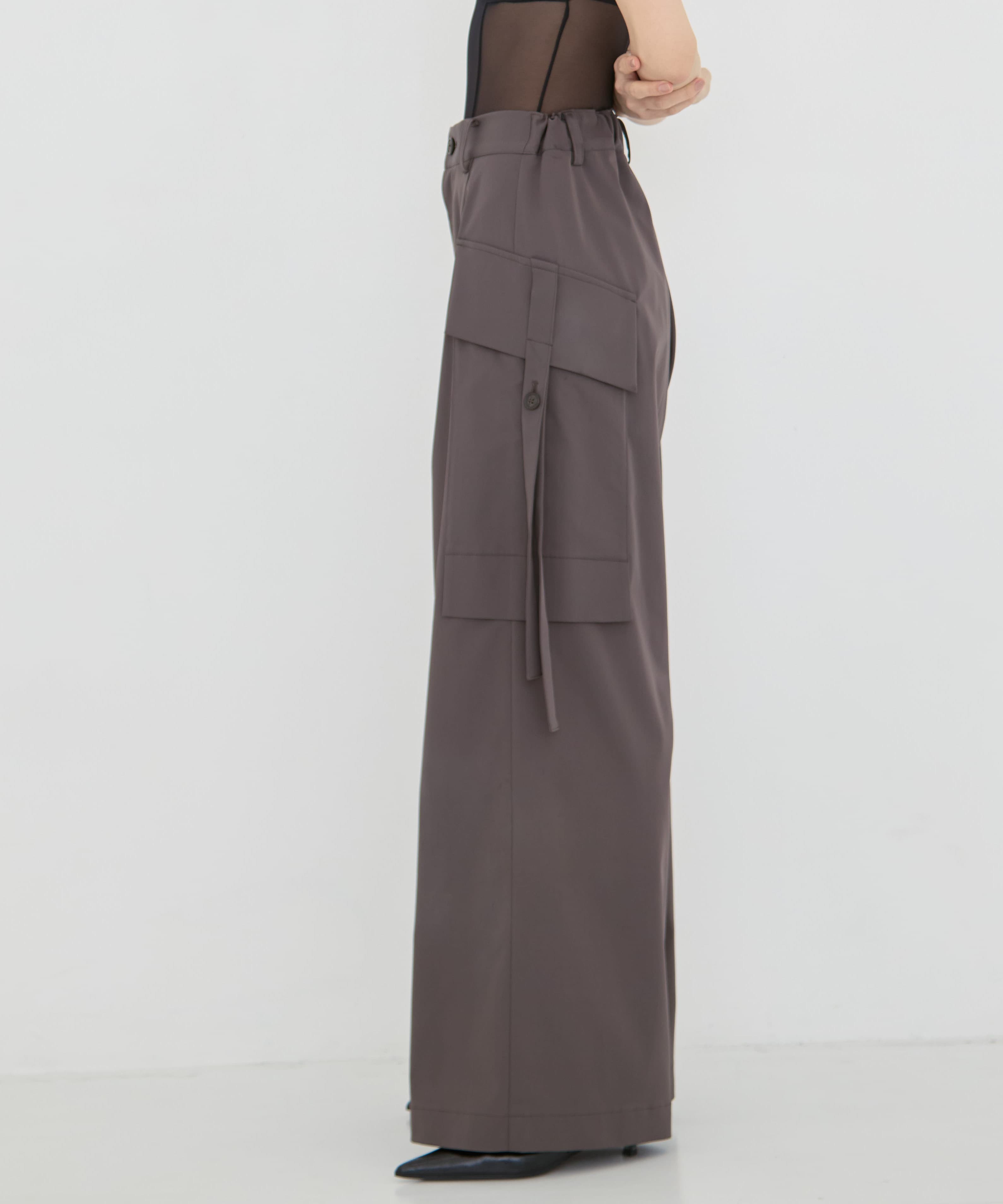 別注Wide-Leg Flap Pocket Pants UJOH