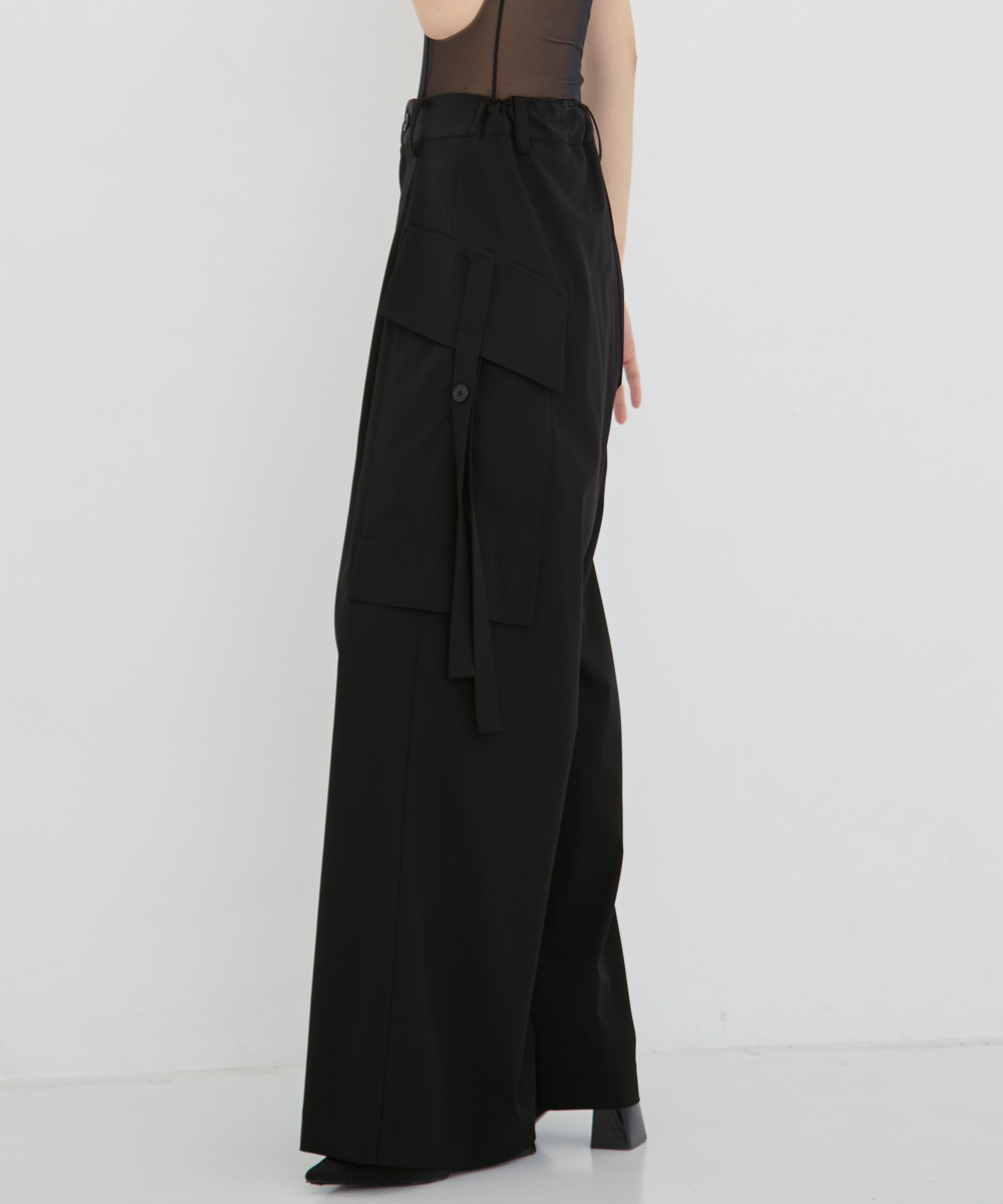 別注Wide-Leg Flap Pocket Pants UJOH