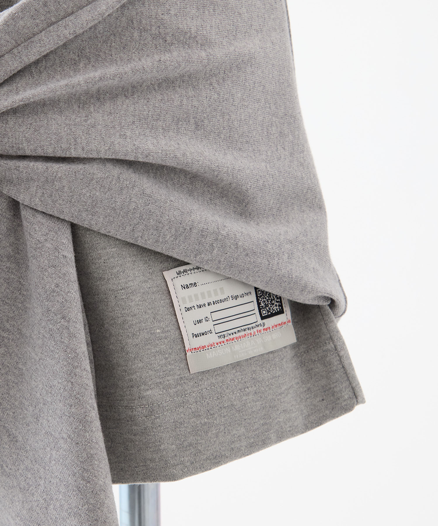 LONG SLEEVES TEE COMBINED SP Maison MIHARA YASUHIRO