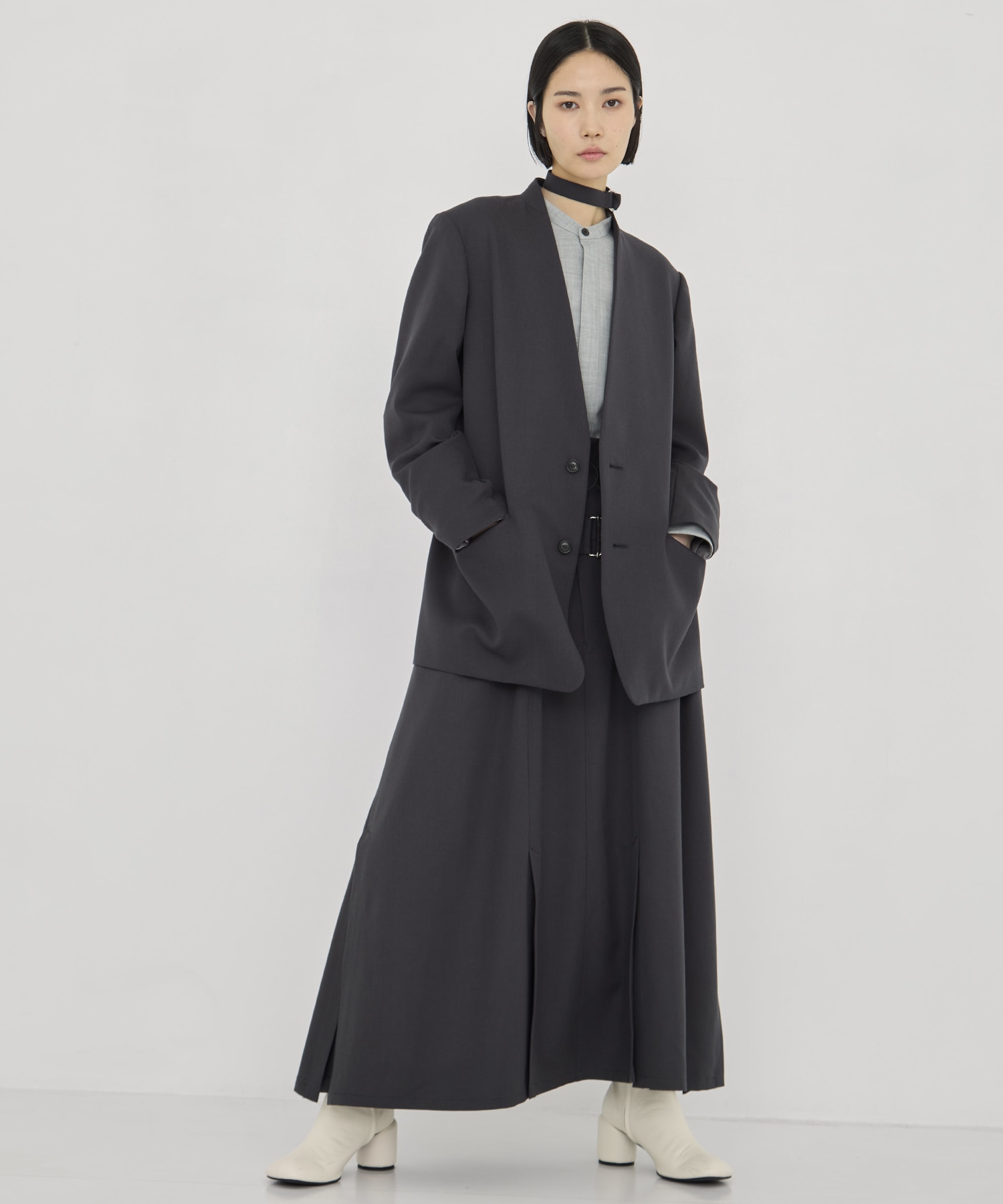 別注 Draw Code Belt Skirt UJOH