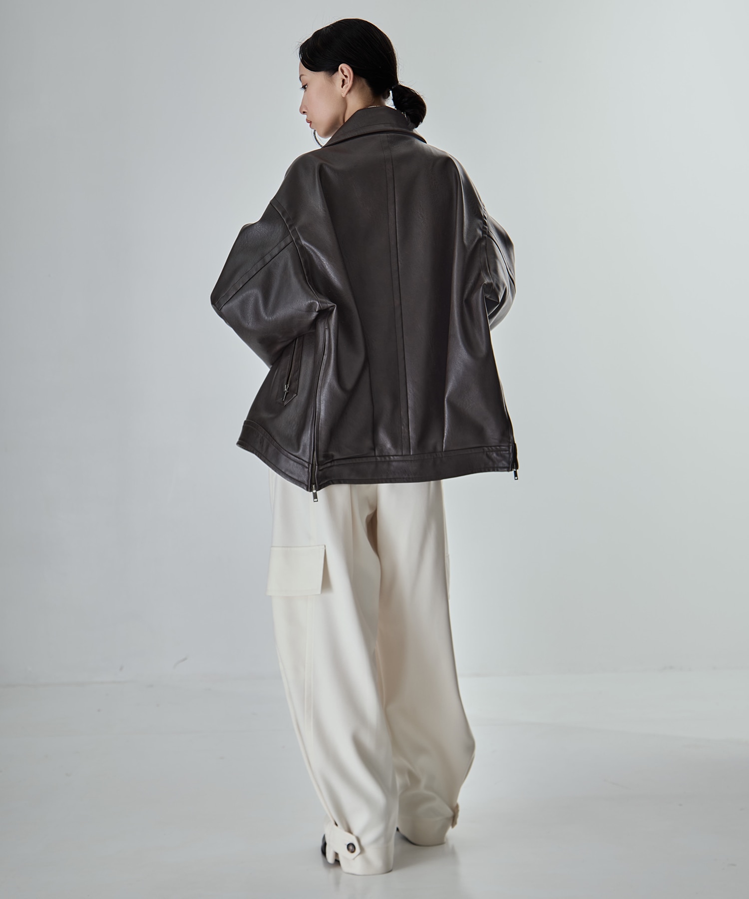 Vintage Leather Blouson STUDIOUS