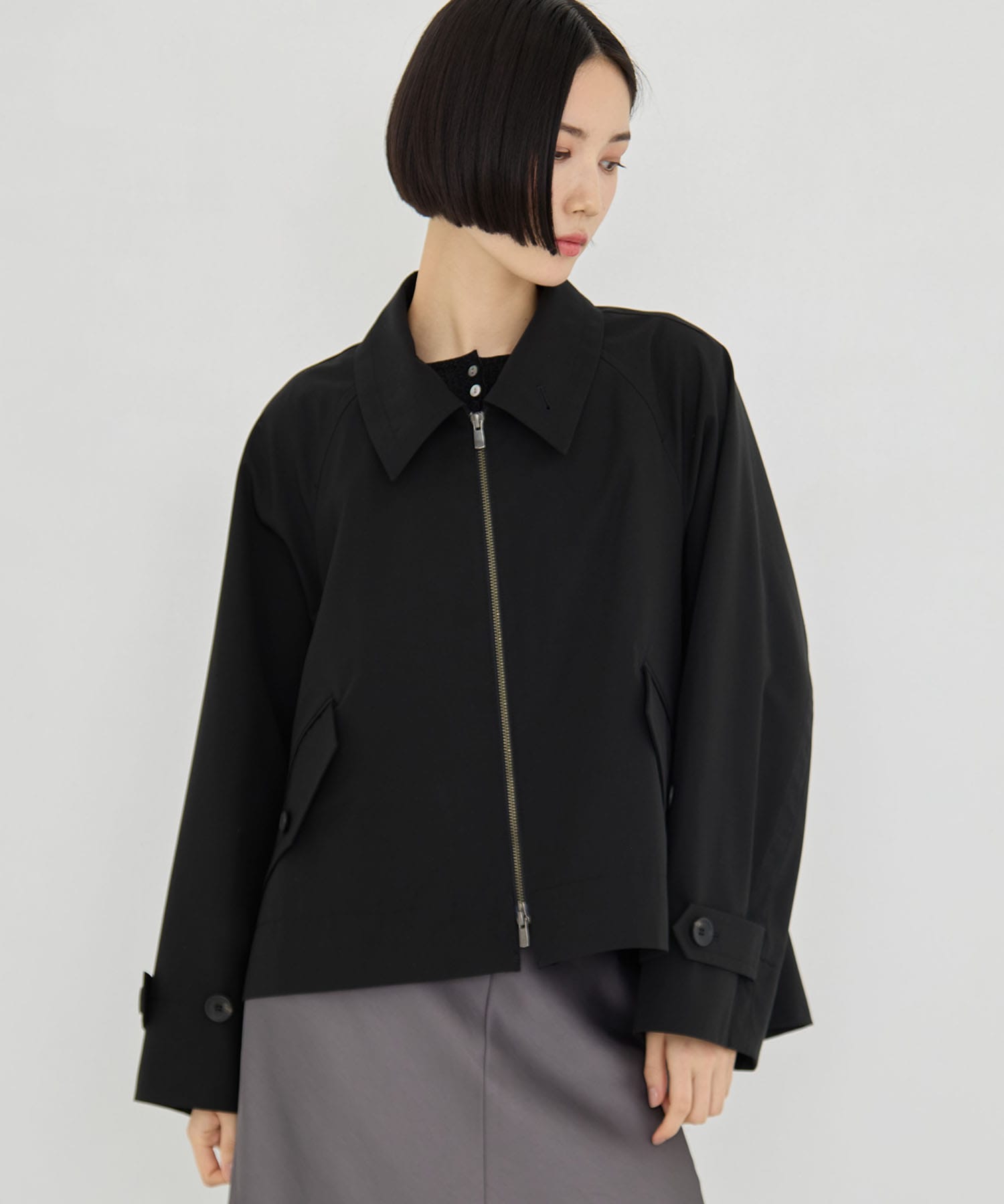 Short Balmacaan Blouson STUDIOUS