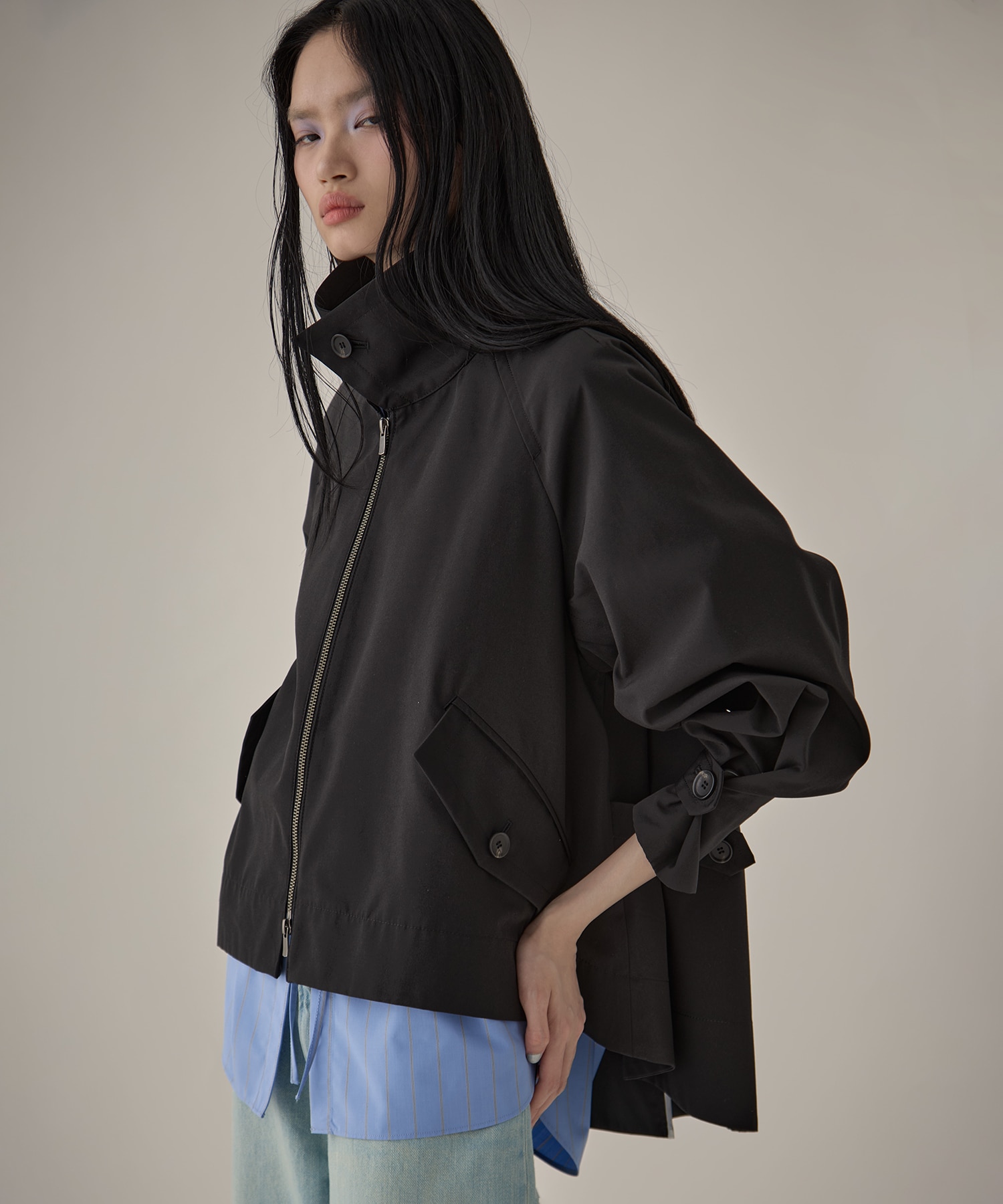 【大人気アイテム】Short Balmacaan Blouson STUDIOUS