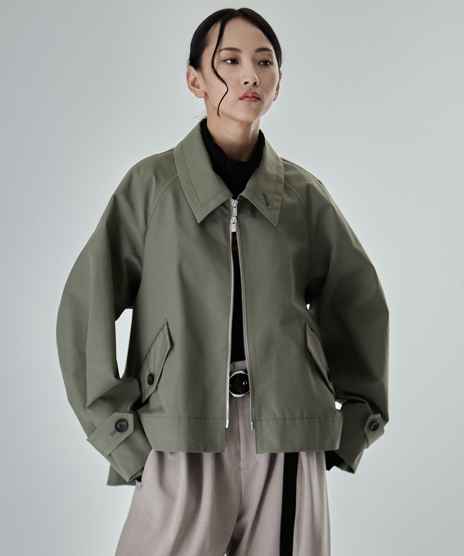 Short Balmacaan Blouson STUDIOUS