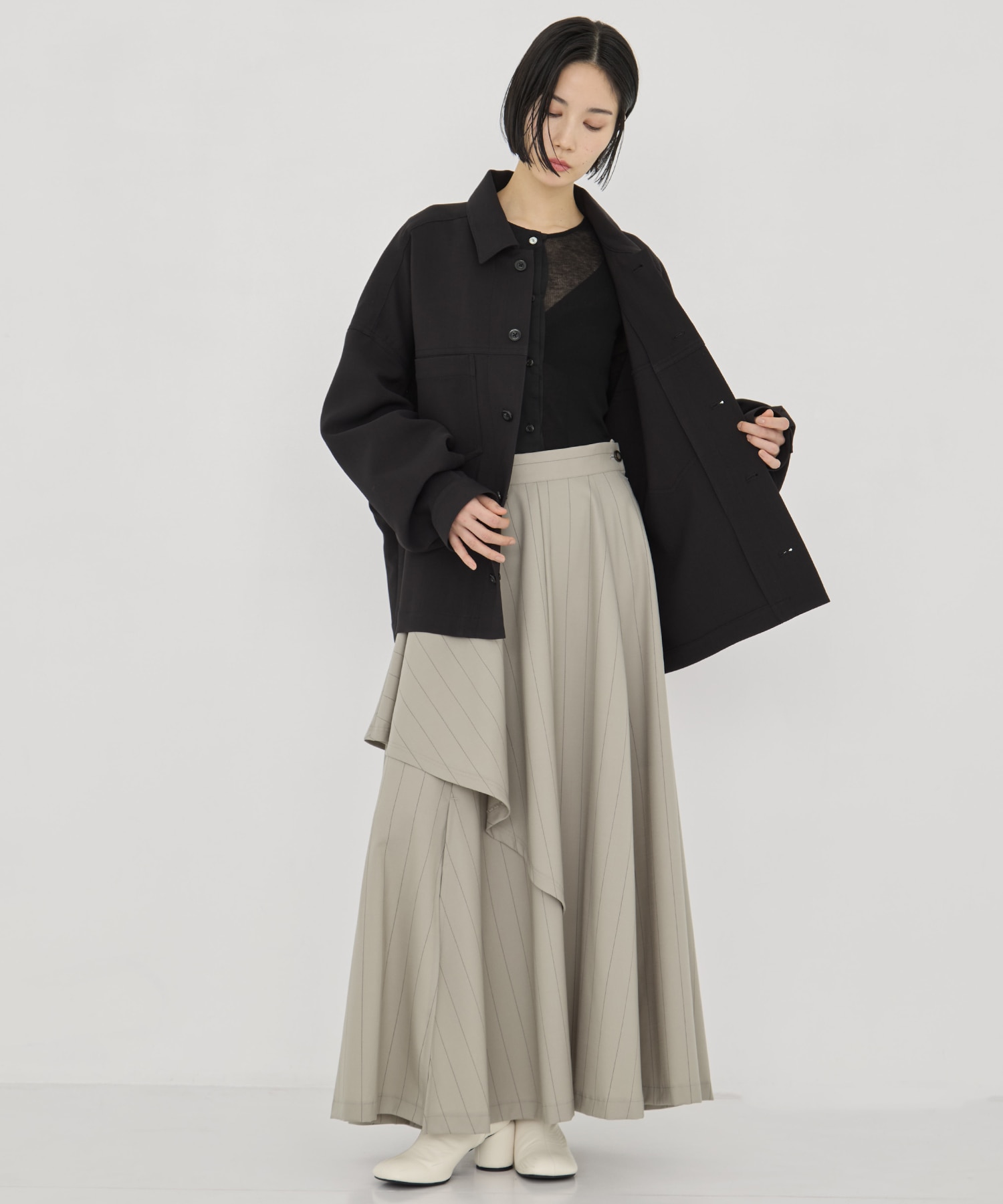 Cropped BOX Blouson UJOH