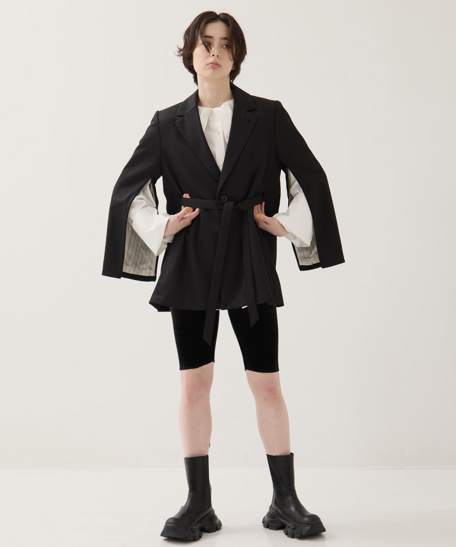 別注インパーテッドジャケット Dessin de mode