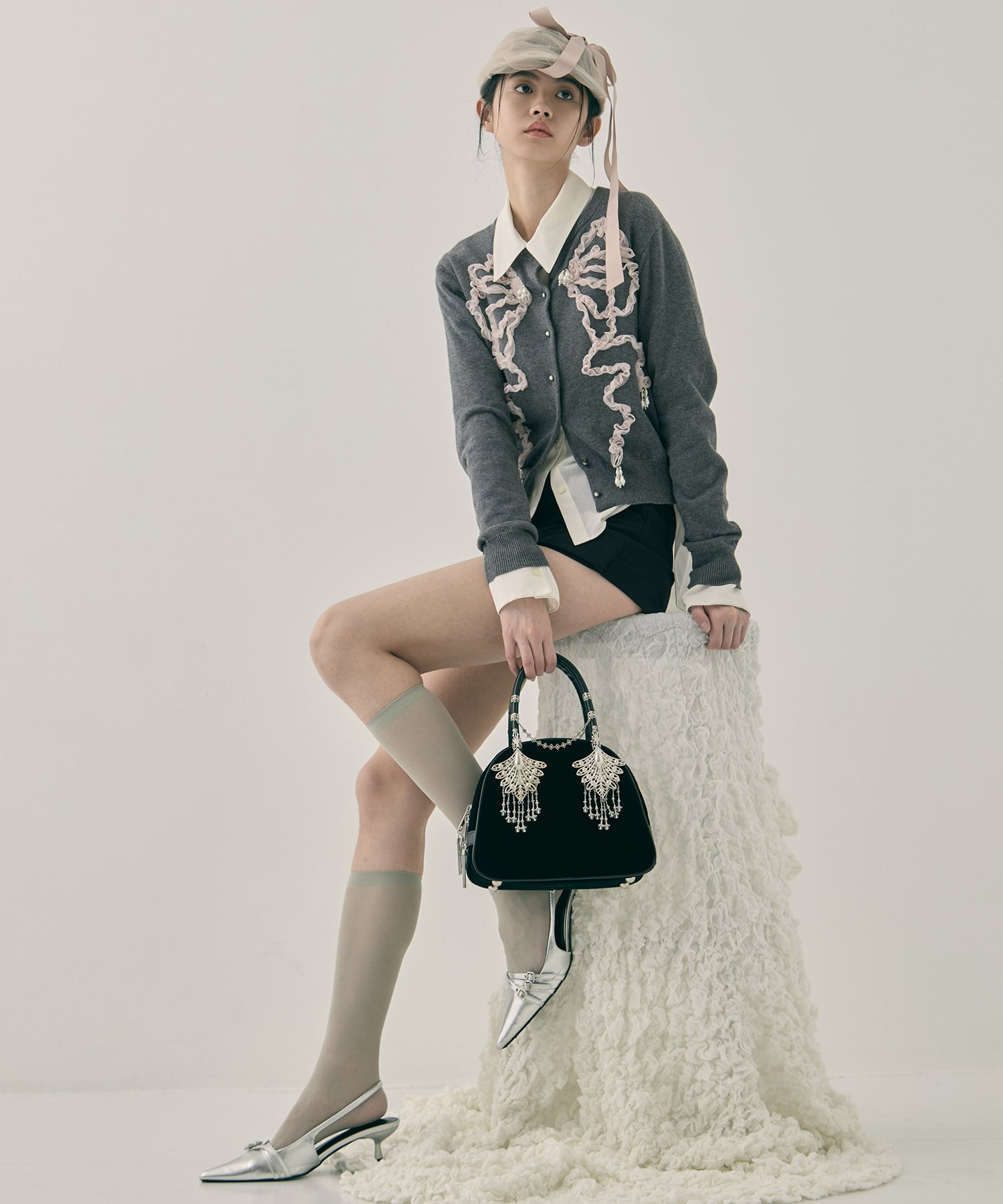 wing bijou hand bag tanakadaisuke