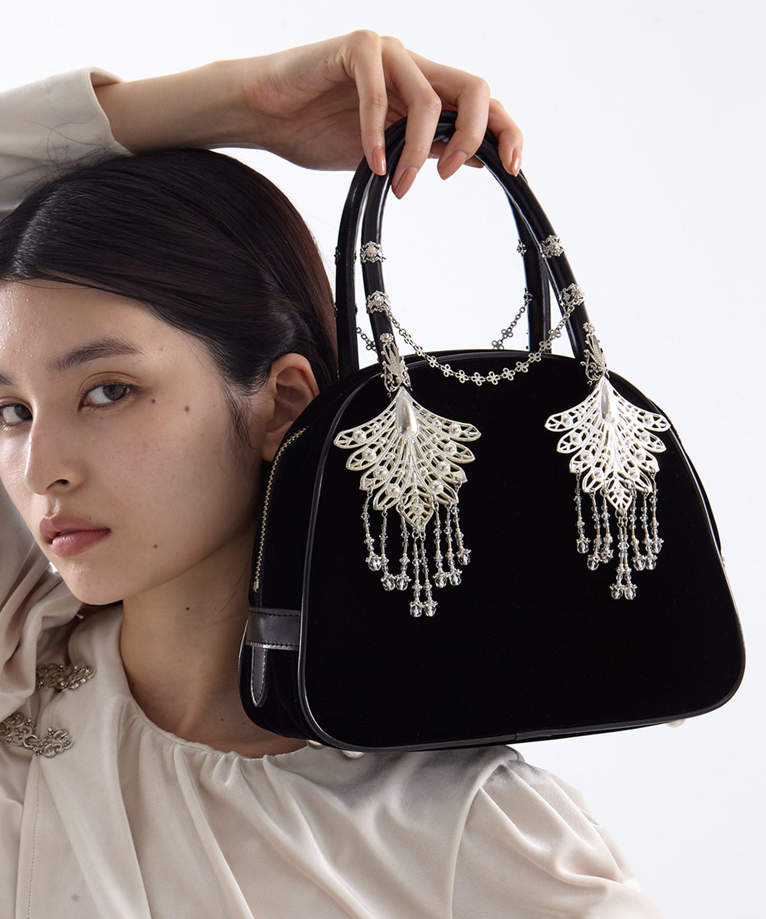 wing bijou hand bag tanakadaisuke