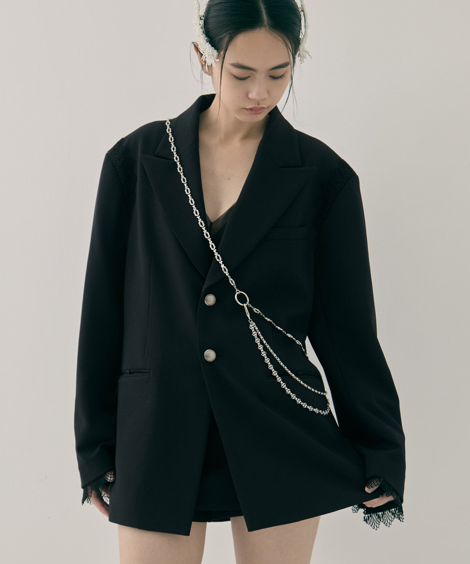 bijou chain 2way phone strap tanakadaisuke