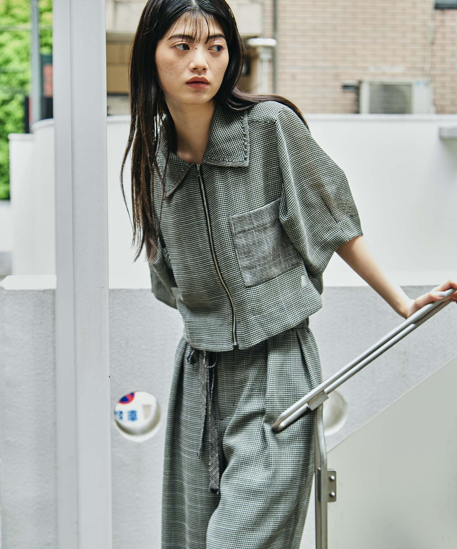 Washable Mesh Blouson 