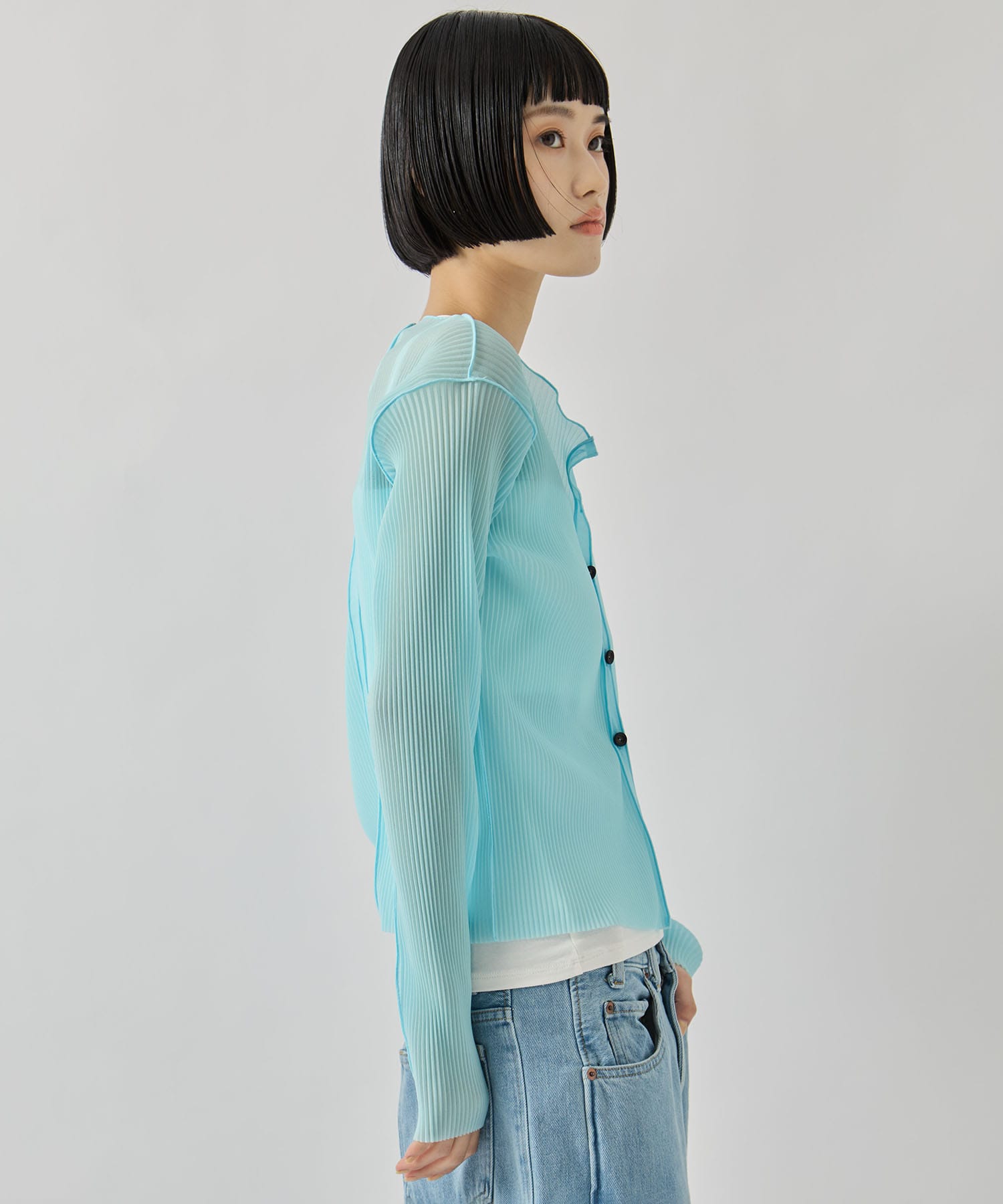 SHEER CARDIGAN kotohayokozawa