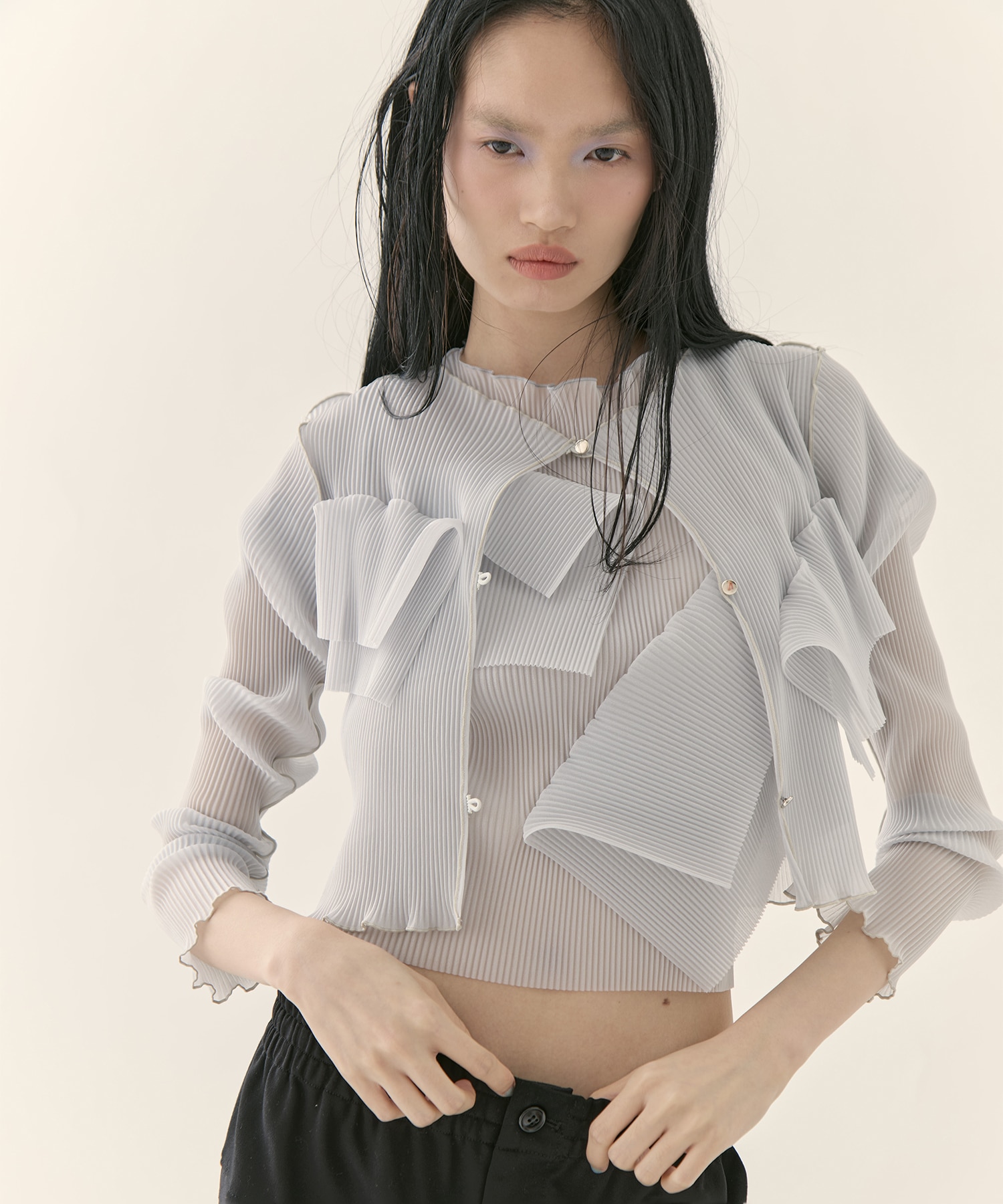 別注 SHEER CARDIGAN kotohayokozawa