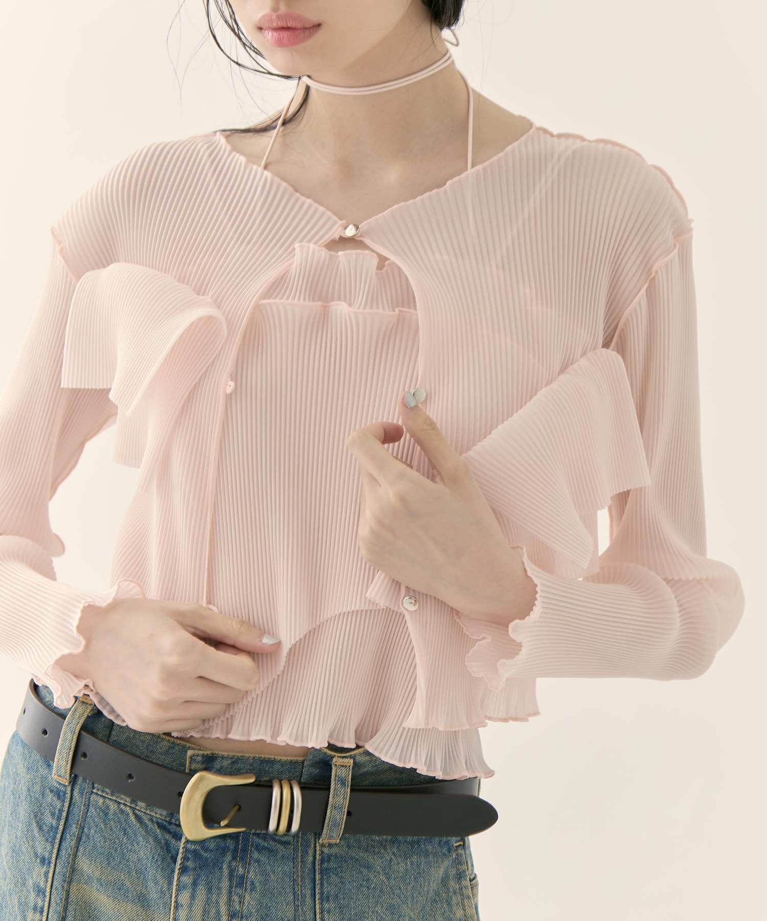 別注 SHEER CARDIGAN kotohayokozawa