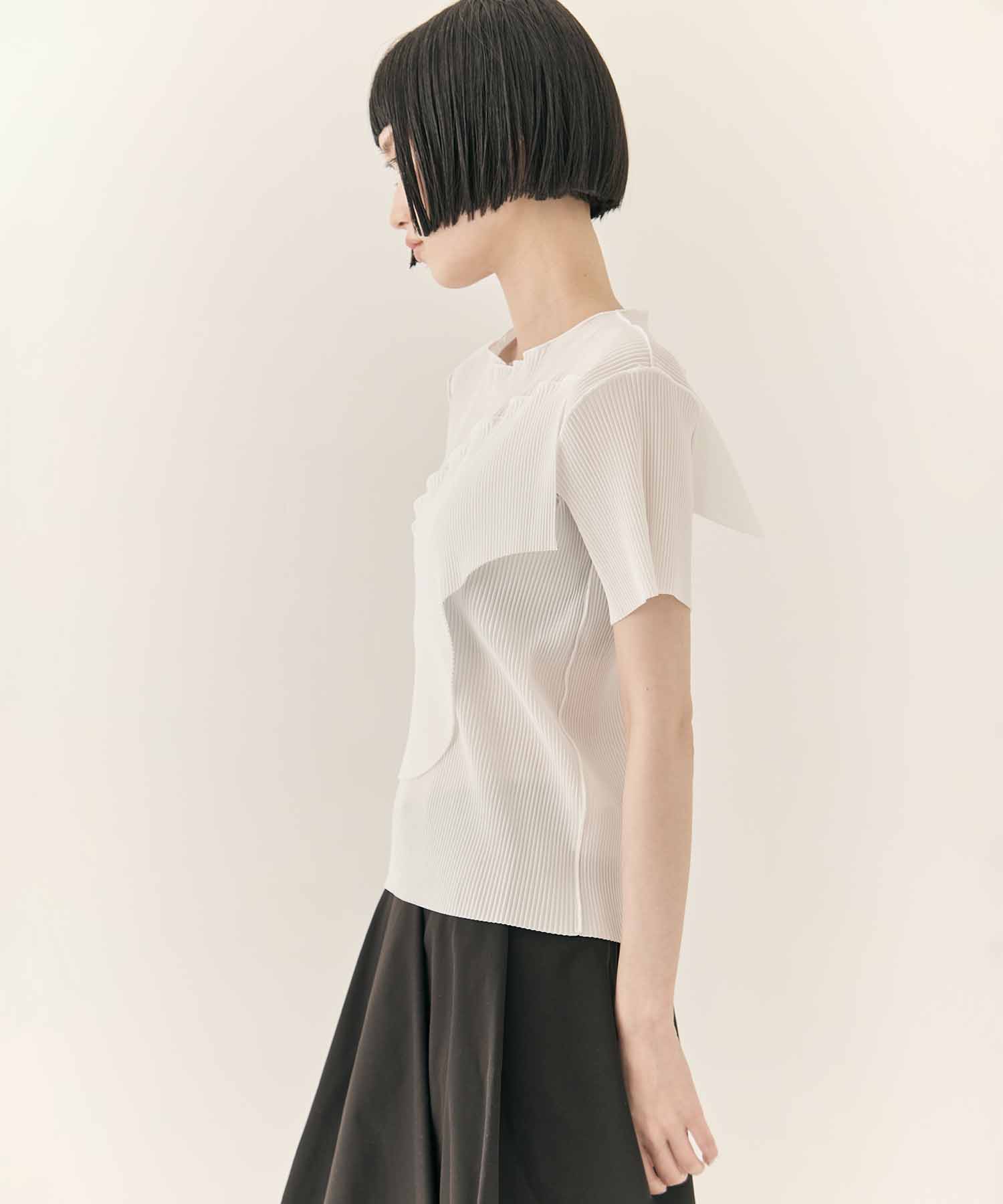 TODO WAVE TOP SHORT SLEEVE kotohayokozawa