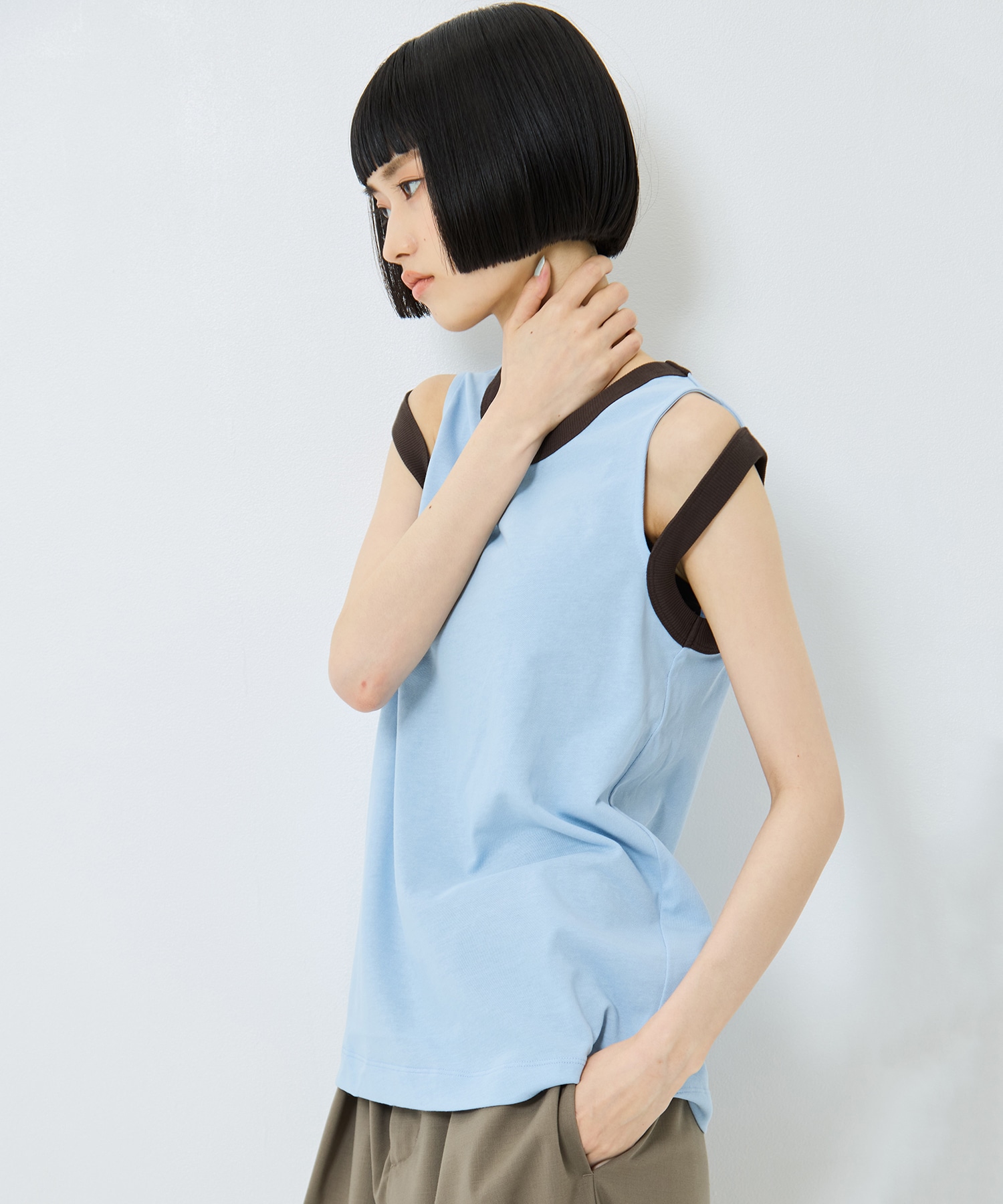 EX.RINGER TANKTOP CINOH