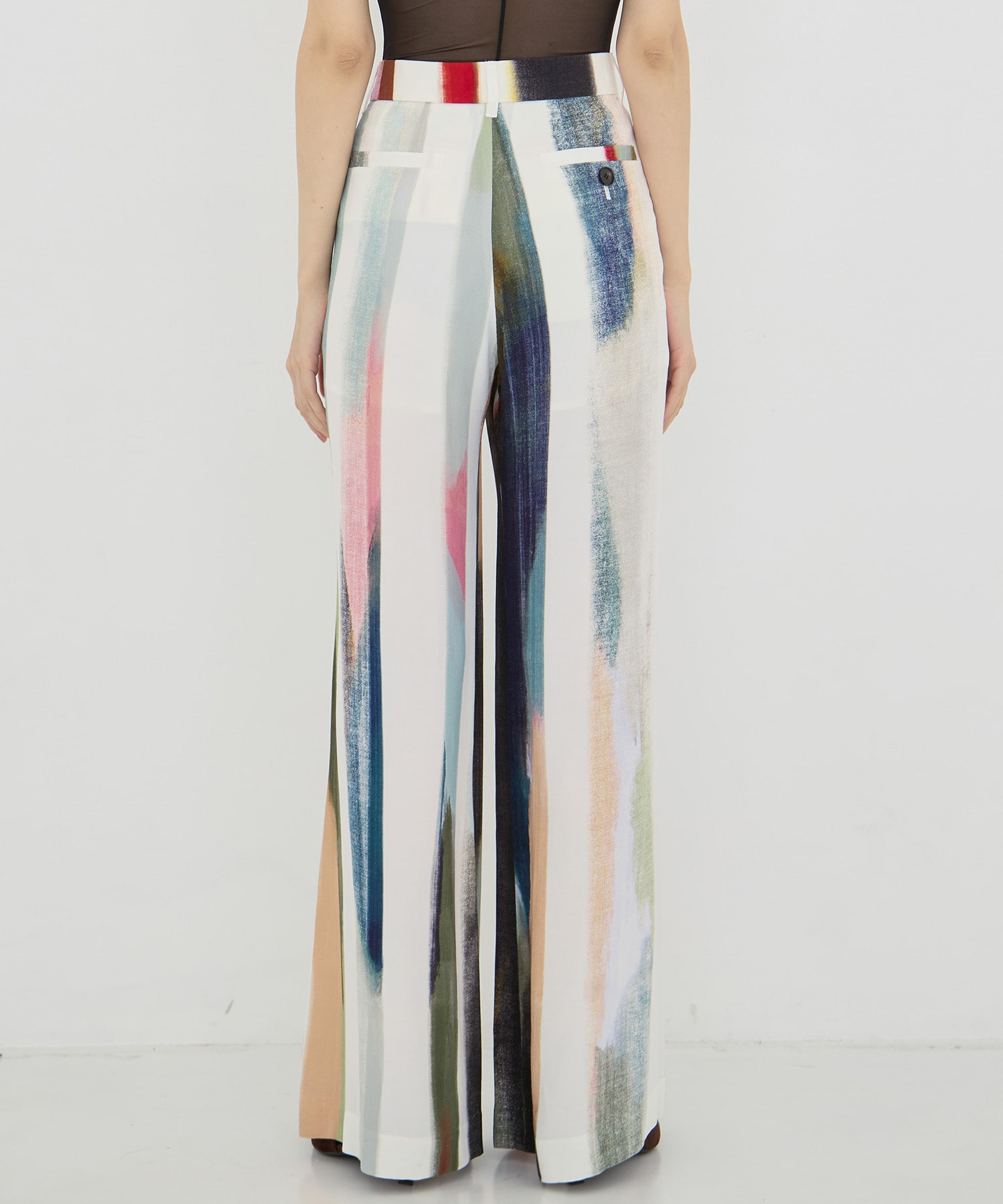 Empty stripe pants AKIRANAKA