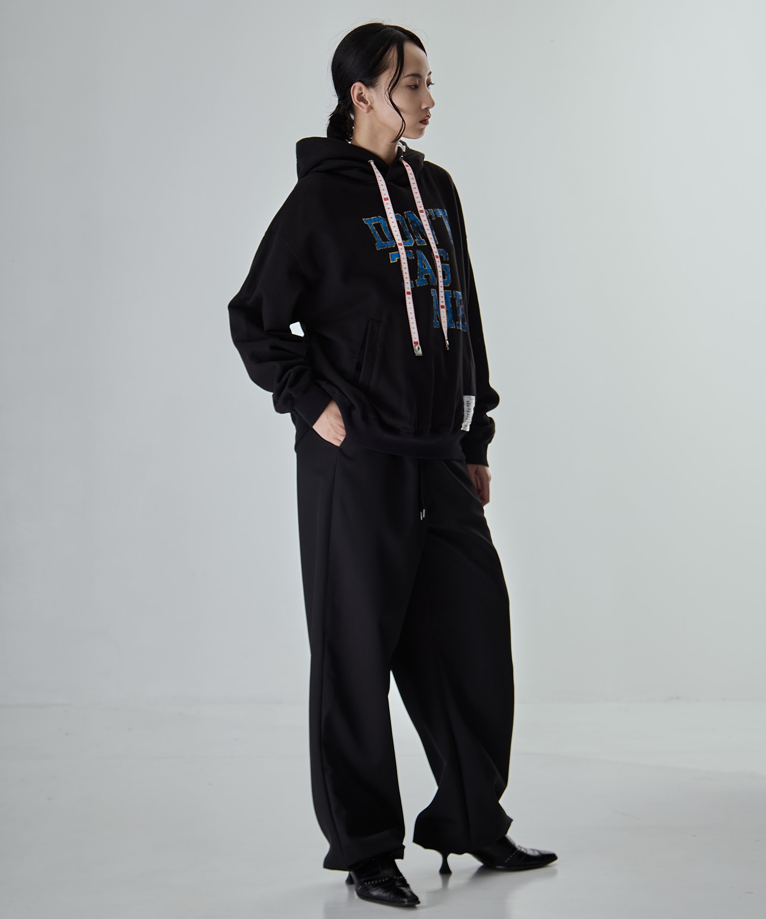 WOOLY TEXTURE EASY TROUSERS Maison MIHARA YASUHIRO