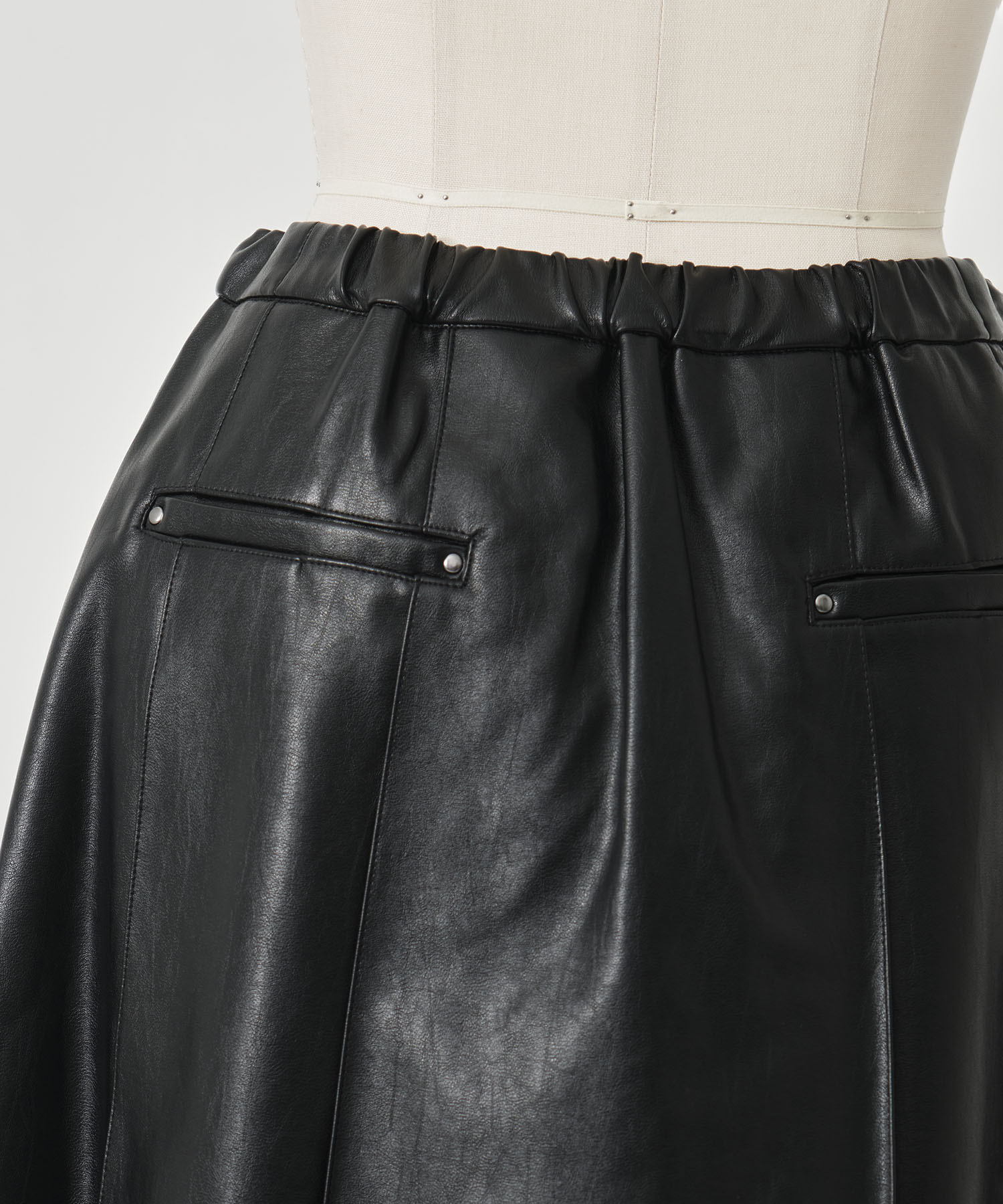 JENNY BOX PLEATED HALF SKIRT AMERI
