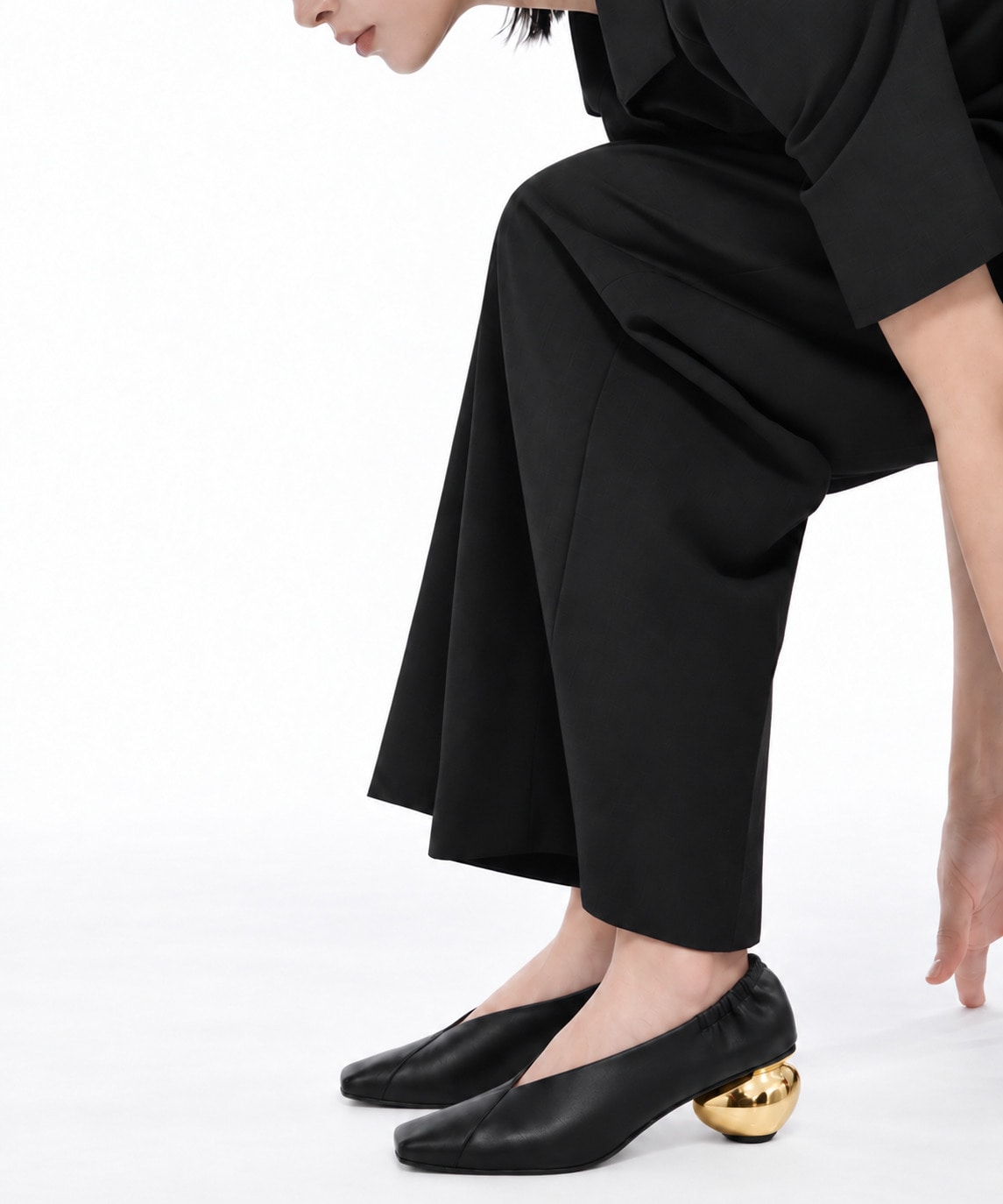 Metalic Heel Pumps STUDIOUS