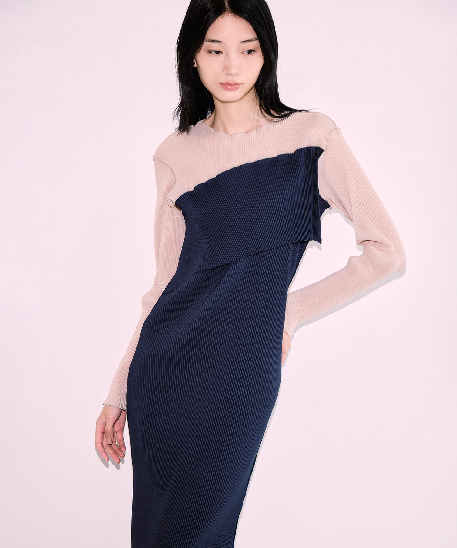 別注 SHEER DOCKING DRESS kotohayokozawa