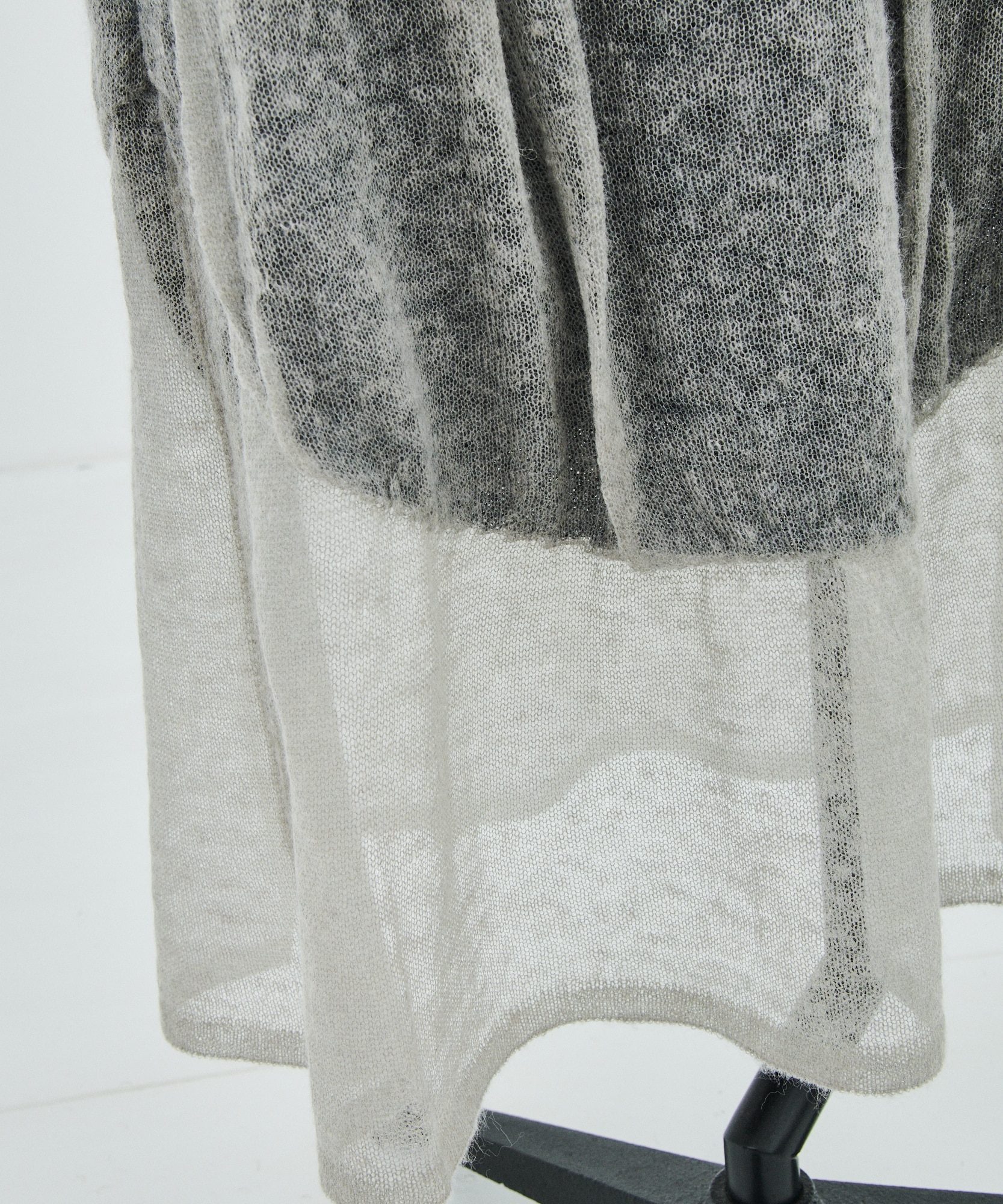Sheer Jacquard Knit Dress Mame Kurogouchi