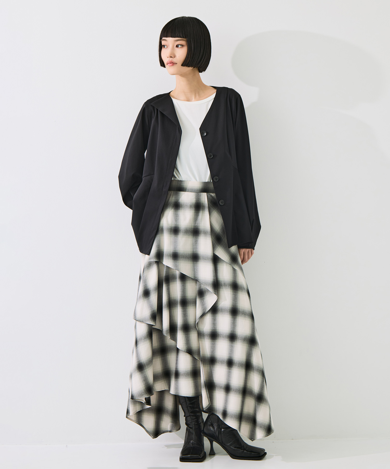 Form Peplum Tops STUDIOUS