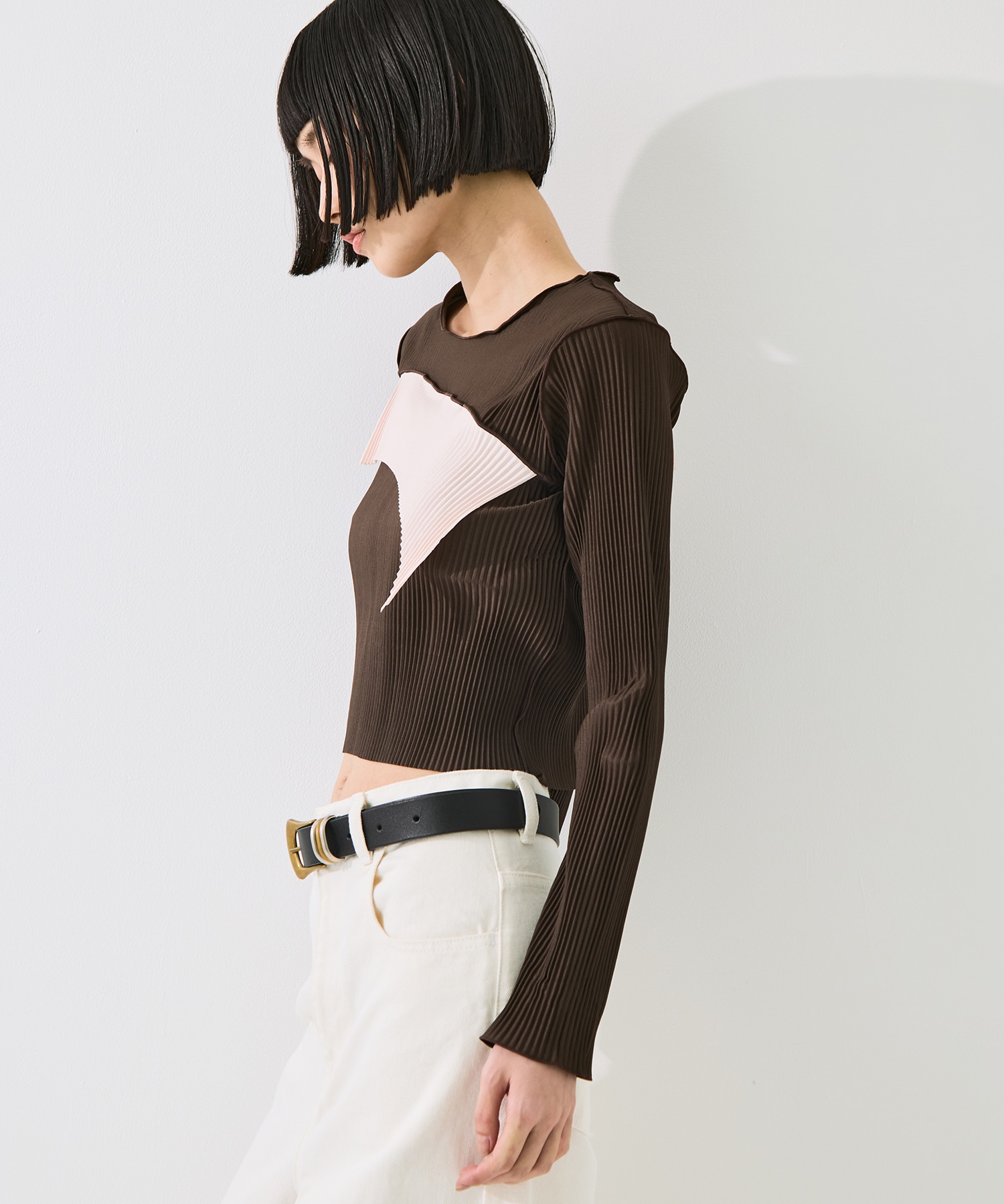 todo TINY WAVE TOP *LONG SLEEVE kotohayokozawa