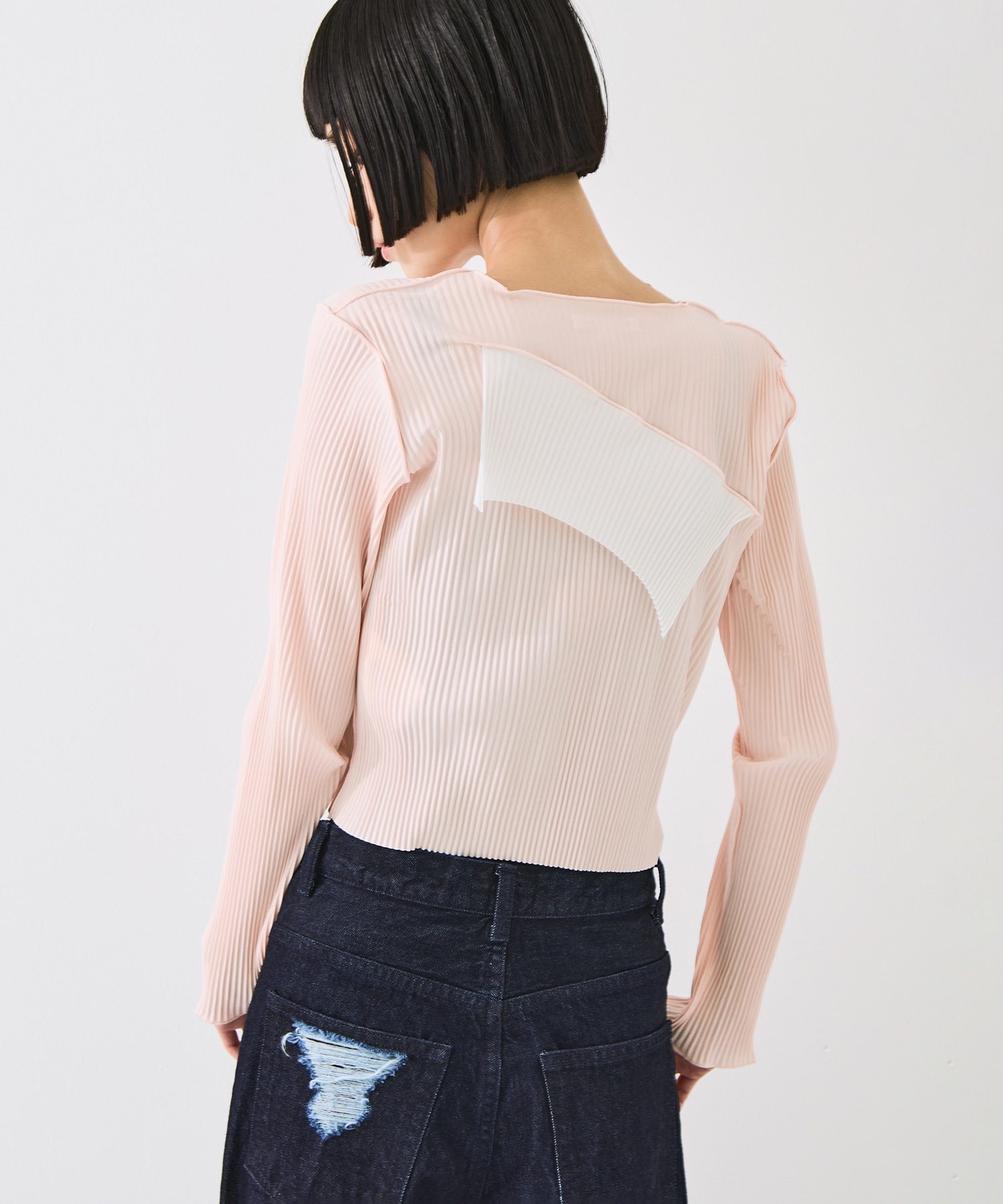 todo TINY WAVE TOP *LONG SLEEVE kotohayokozawa