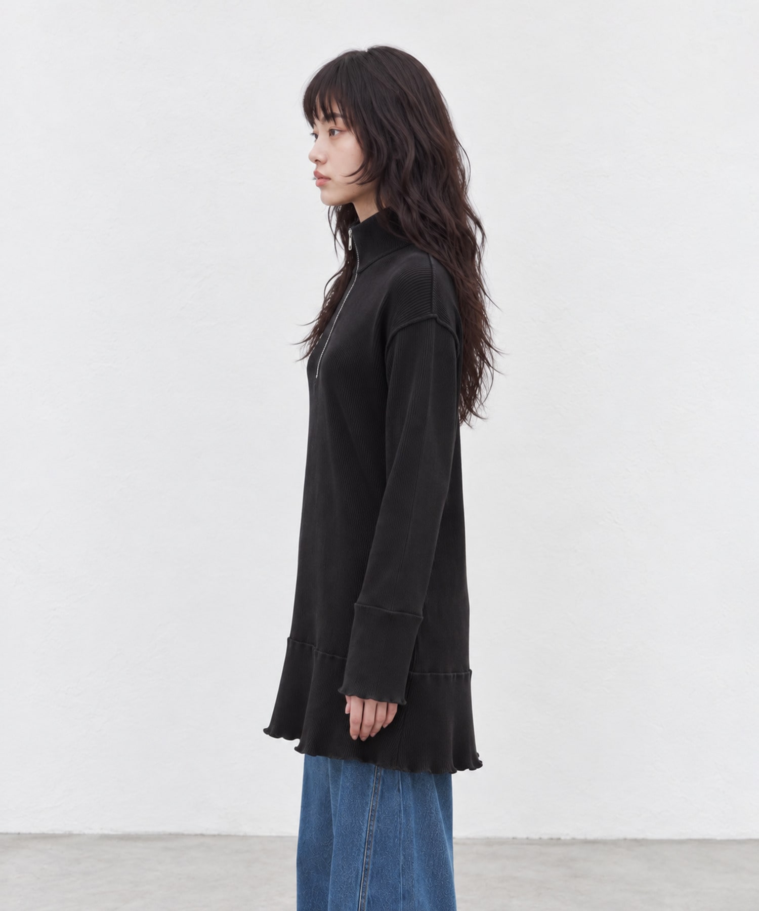 別注 CRISP ZIP MINI ONE PIECE kotohayokozawa