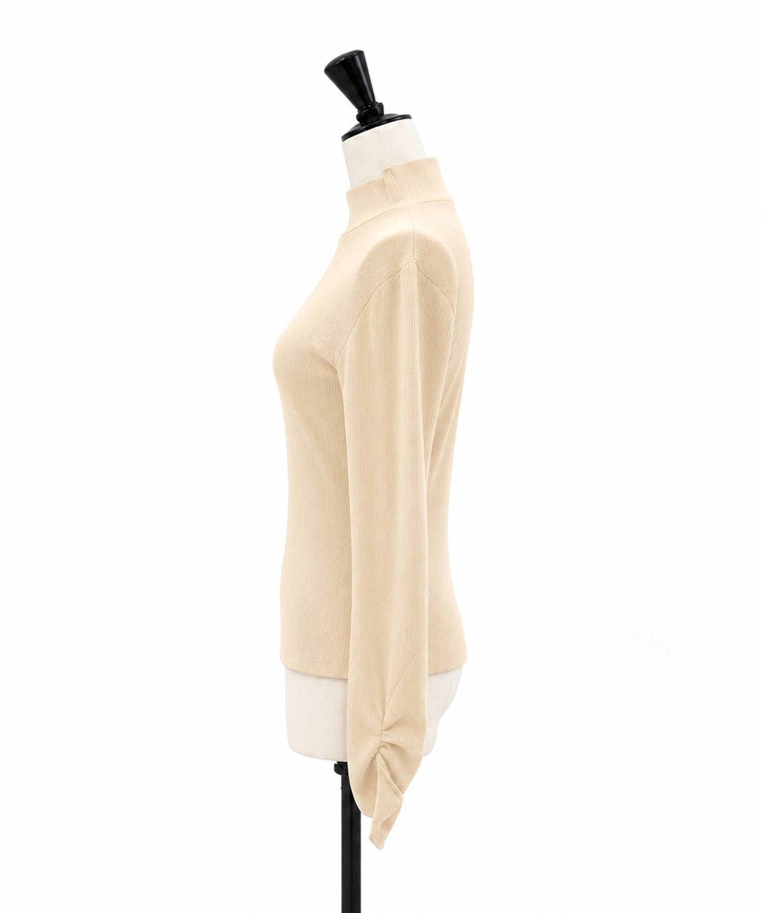 Wool Rib Highneck Top STUDIOUS
