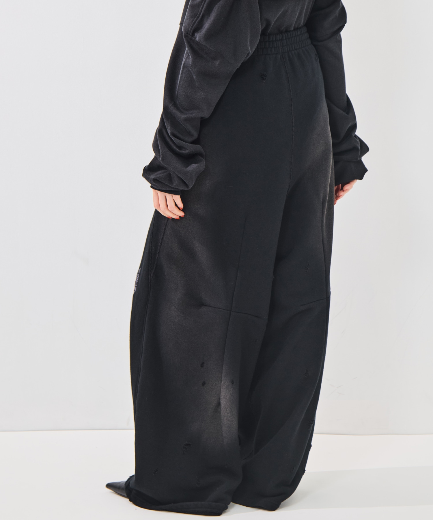 Deconstructed H.D Sweat Pants Needles