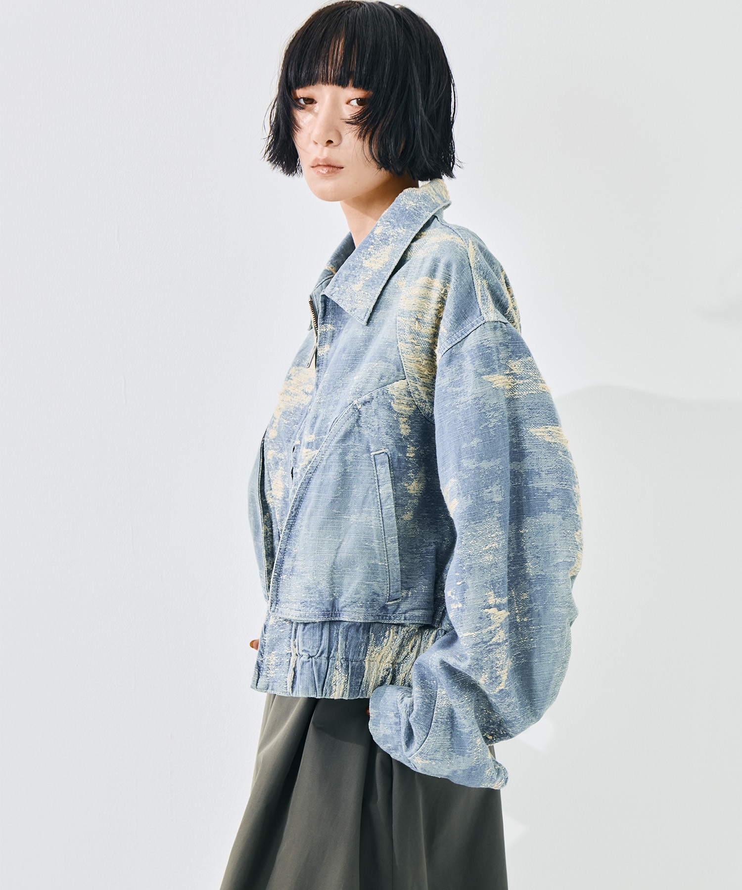 DENIM BLOUSON TAAKK