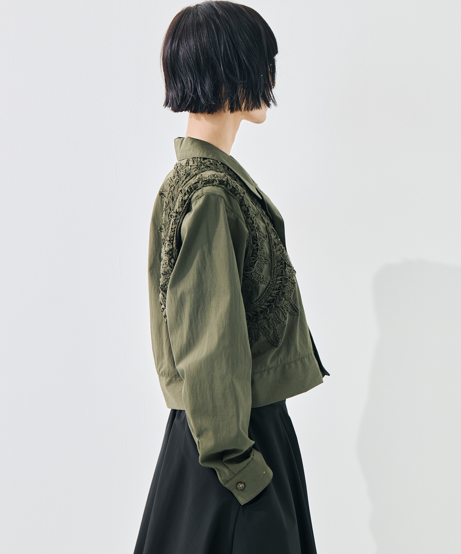 MILITARY SHIRT BLOUSON TAAKK