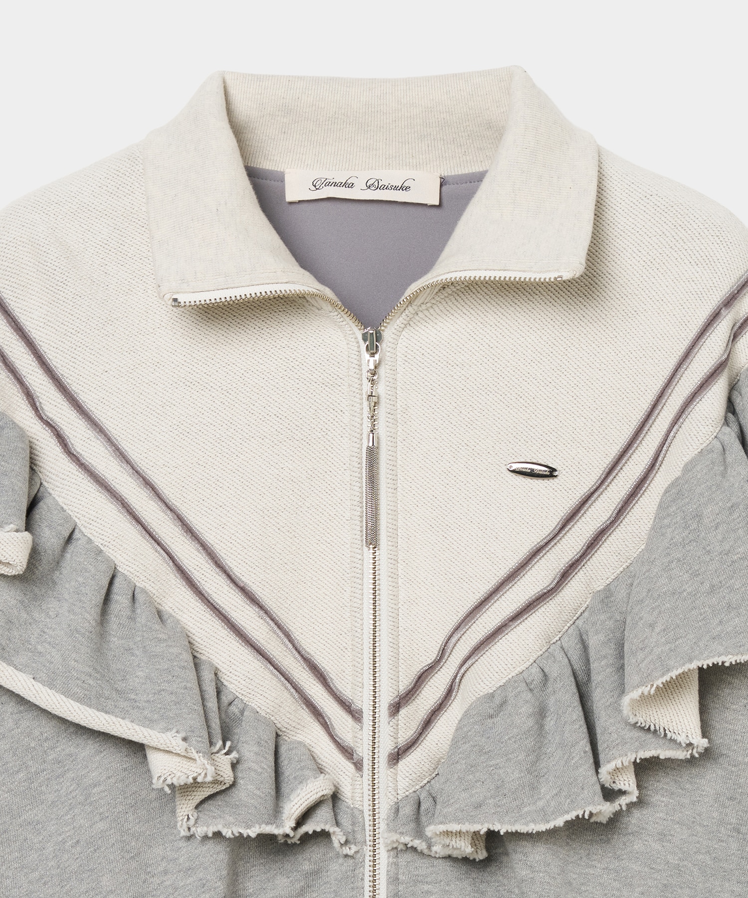 Frill Jersey Track Jacket tanakadaisuke