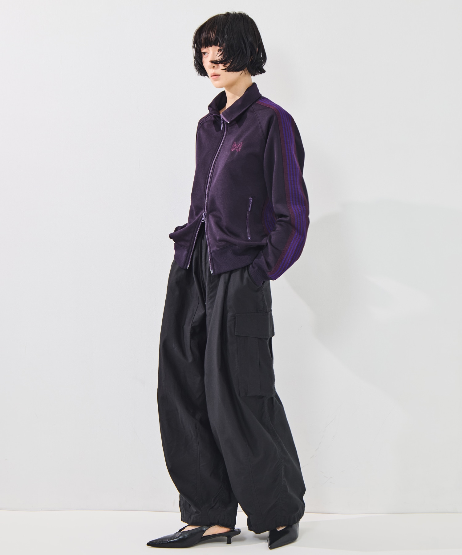 Track Jacket Poly smooth Needles
