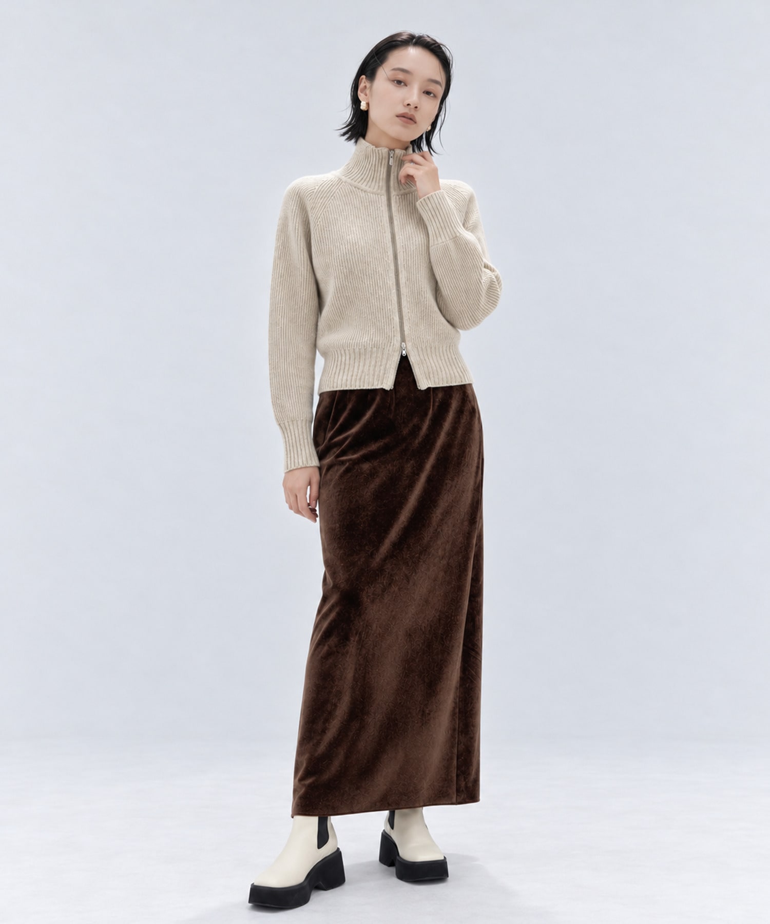 Cashmere Wool Drivers Knit STUDIOUS