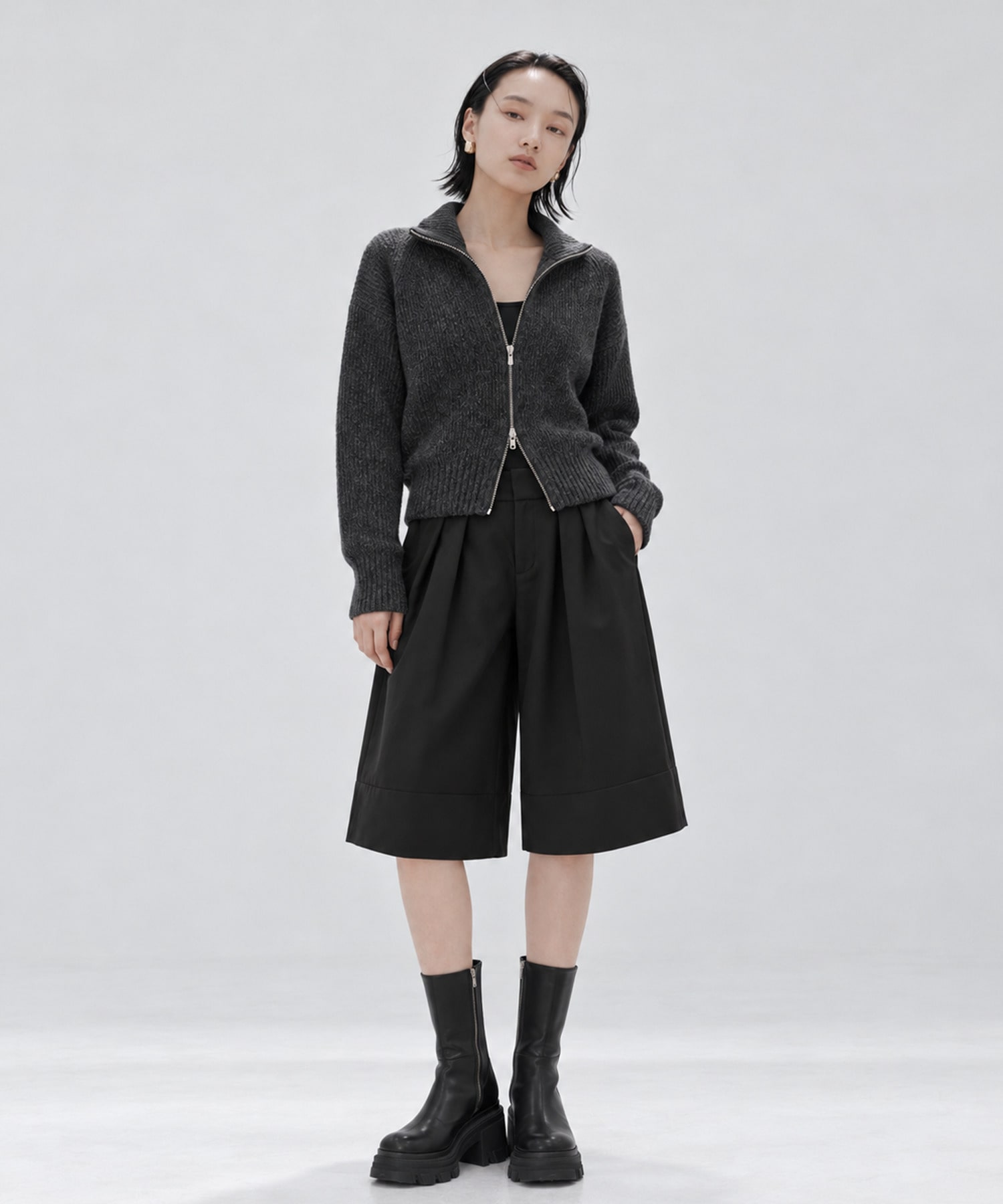 Cashmere Wool Drivers Knit STUDIOUS