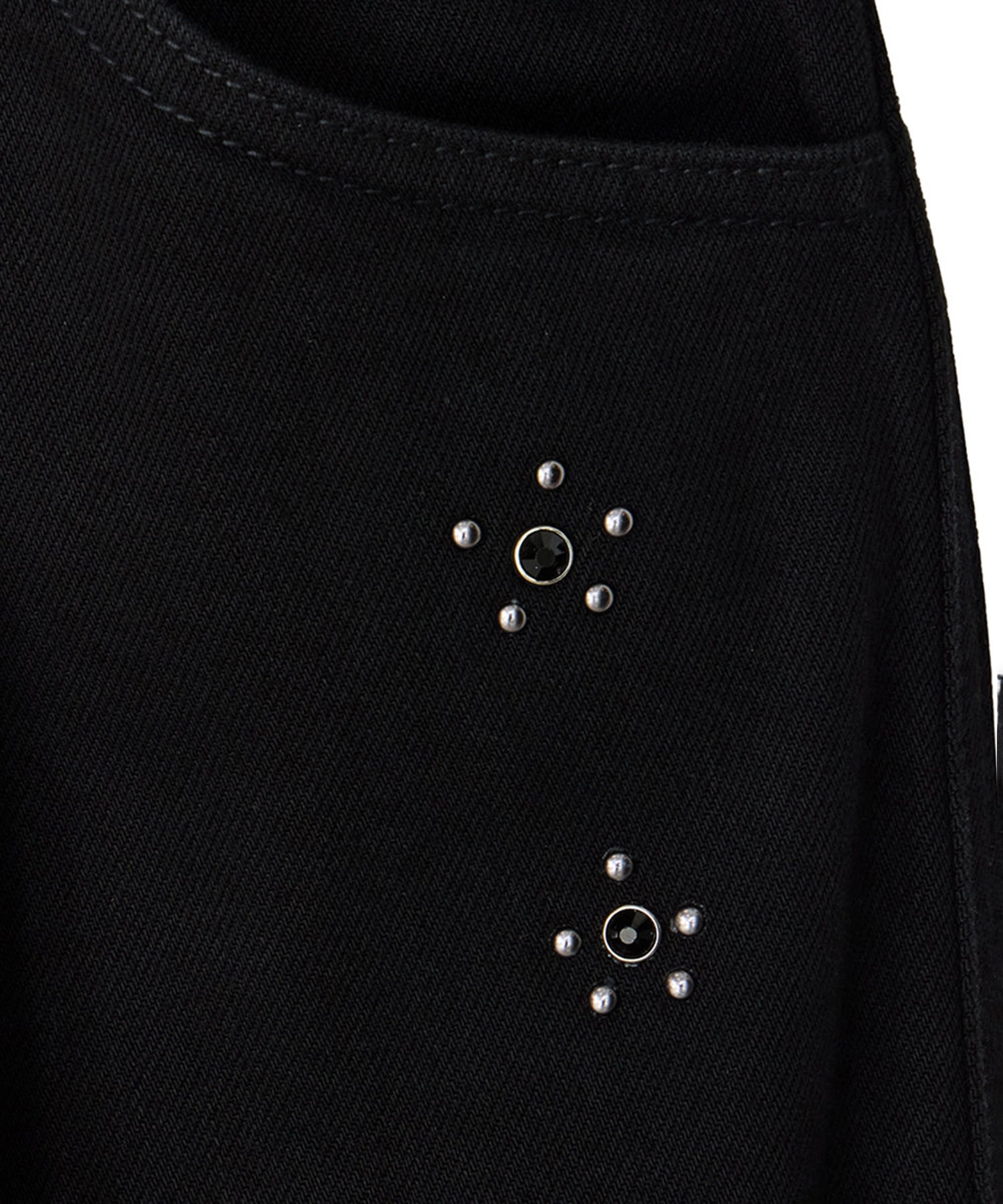 TATTOO STUDS DENIM PANTS AMERI