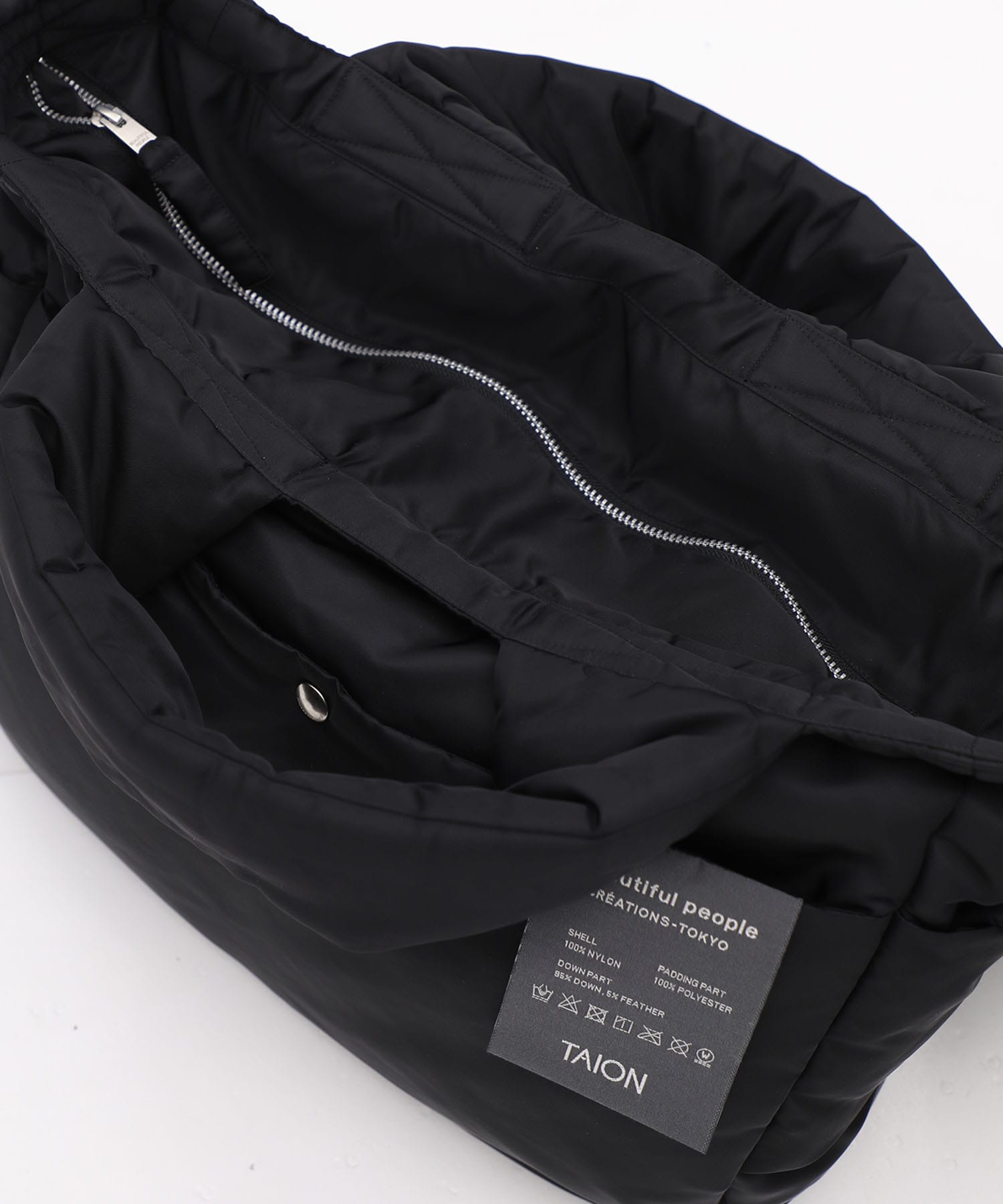 別注 DOWN PUFFER SHOULDER BAG beautiful people