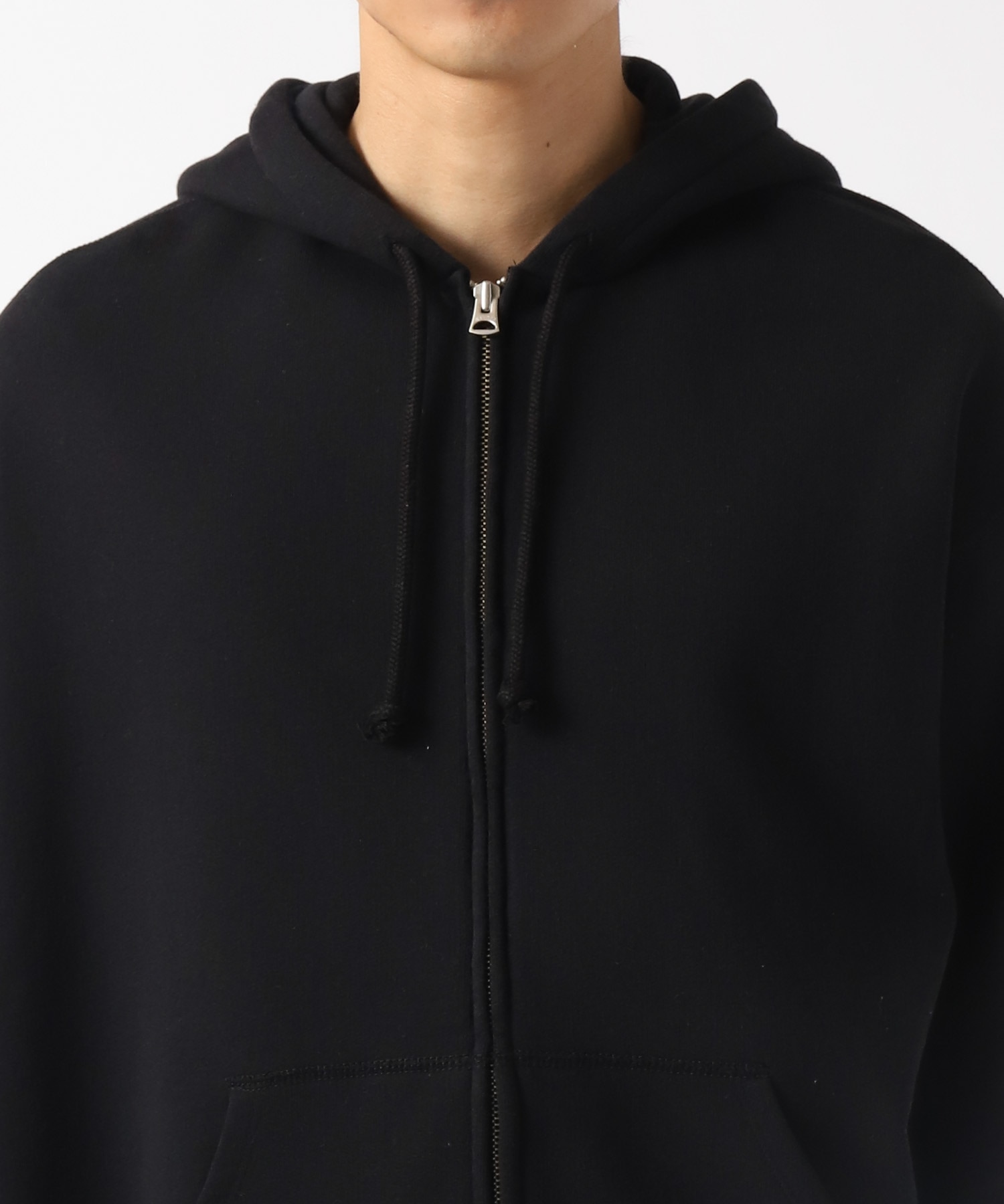 Asymmetry Zip Hoodie INSCRIRE