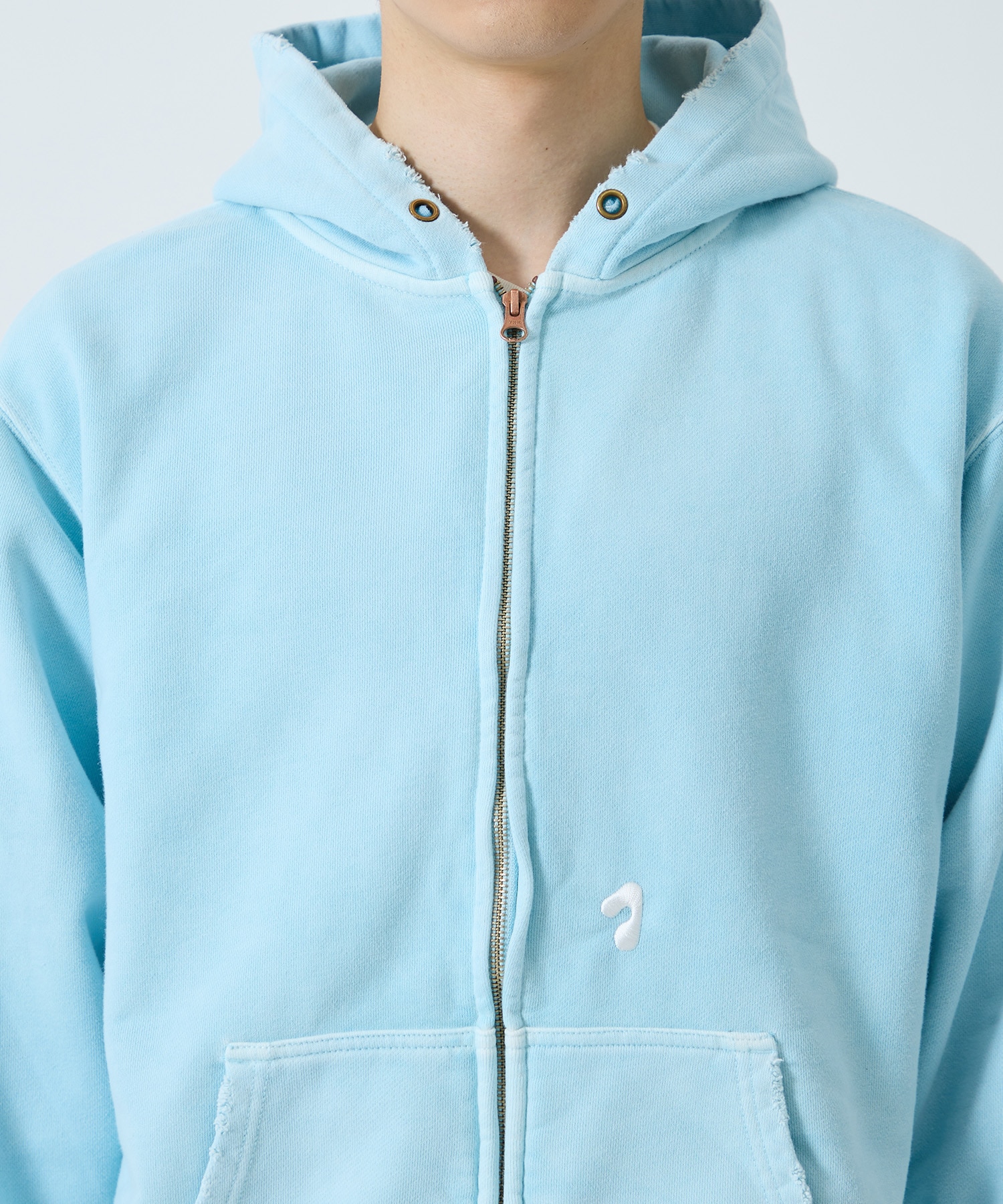 PIGMENT J LOGO ZIP UP HOODIE JieDa