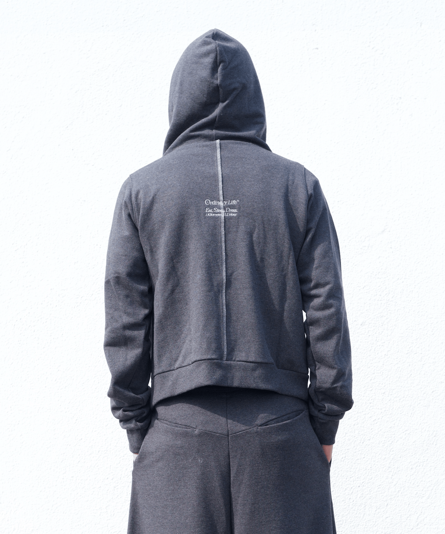 ORDINARY DIVING SKINNY HOODIE SHINYAKOZUKA