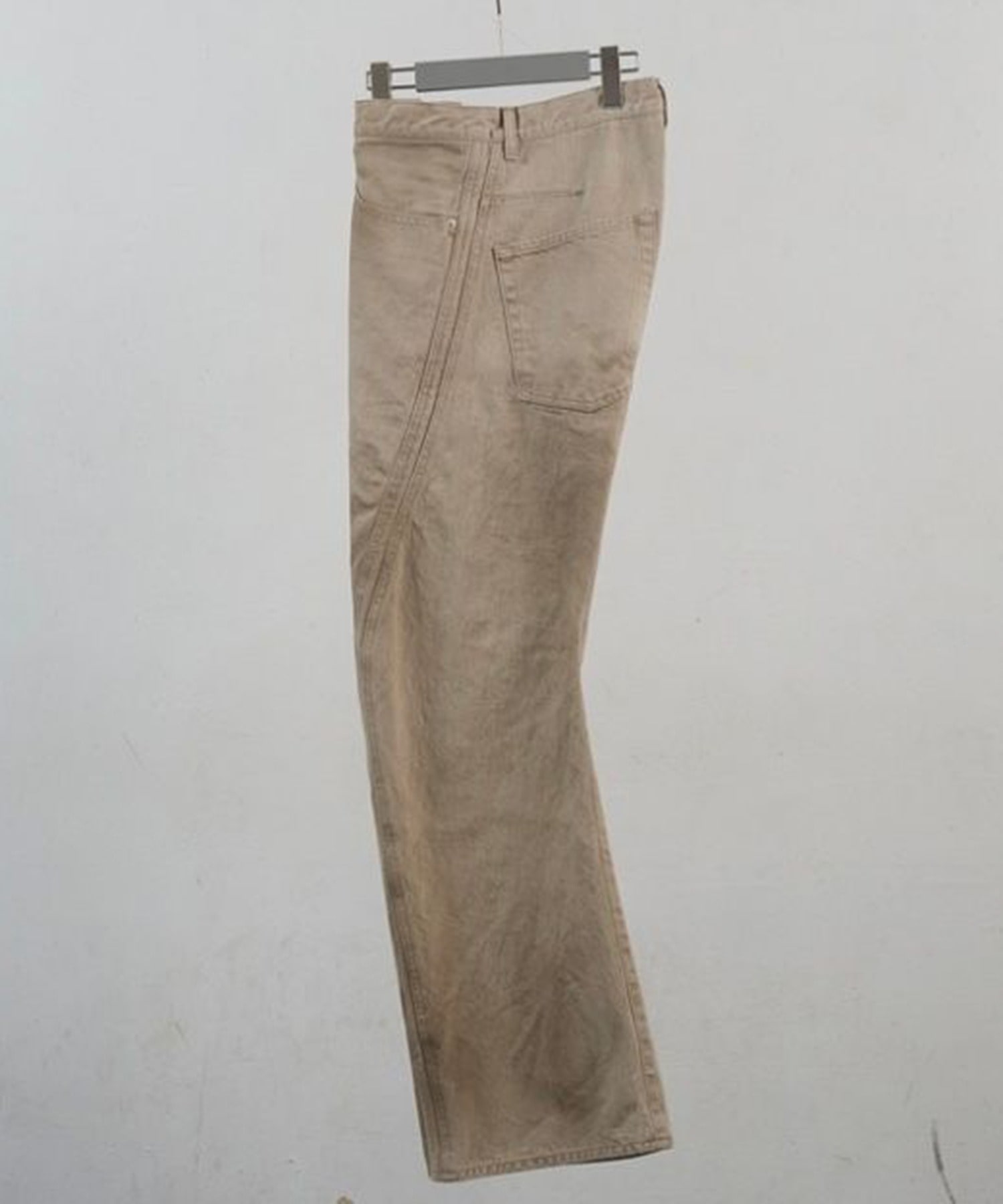 3D TWISTED JEANS DIRTY FADED TAN NVRFRGT