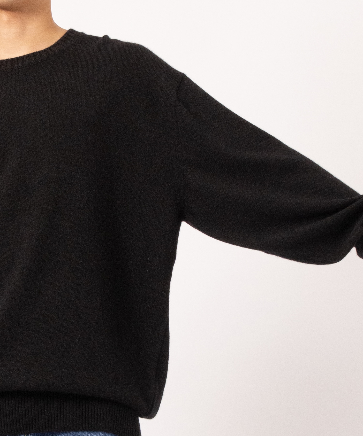 Cashmere Long Sleeve Knit T-shirt gim context