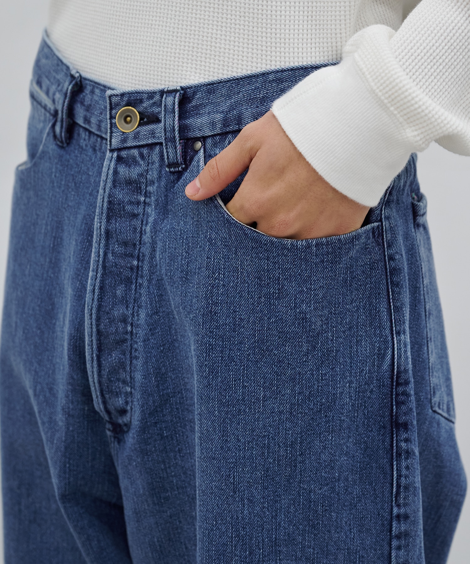 WIDE DENIM PT　USED kiivu